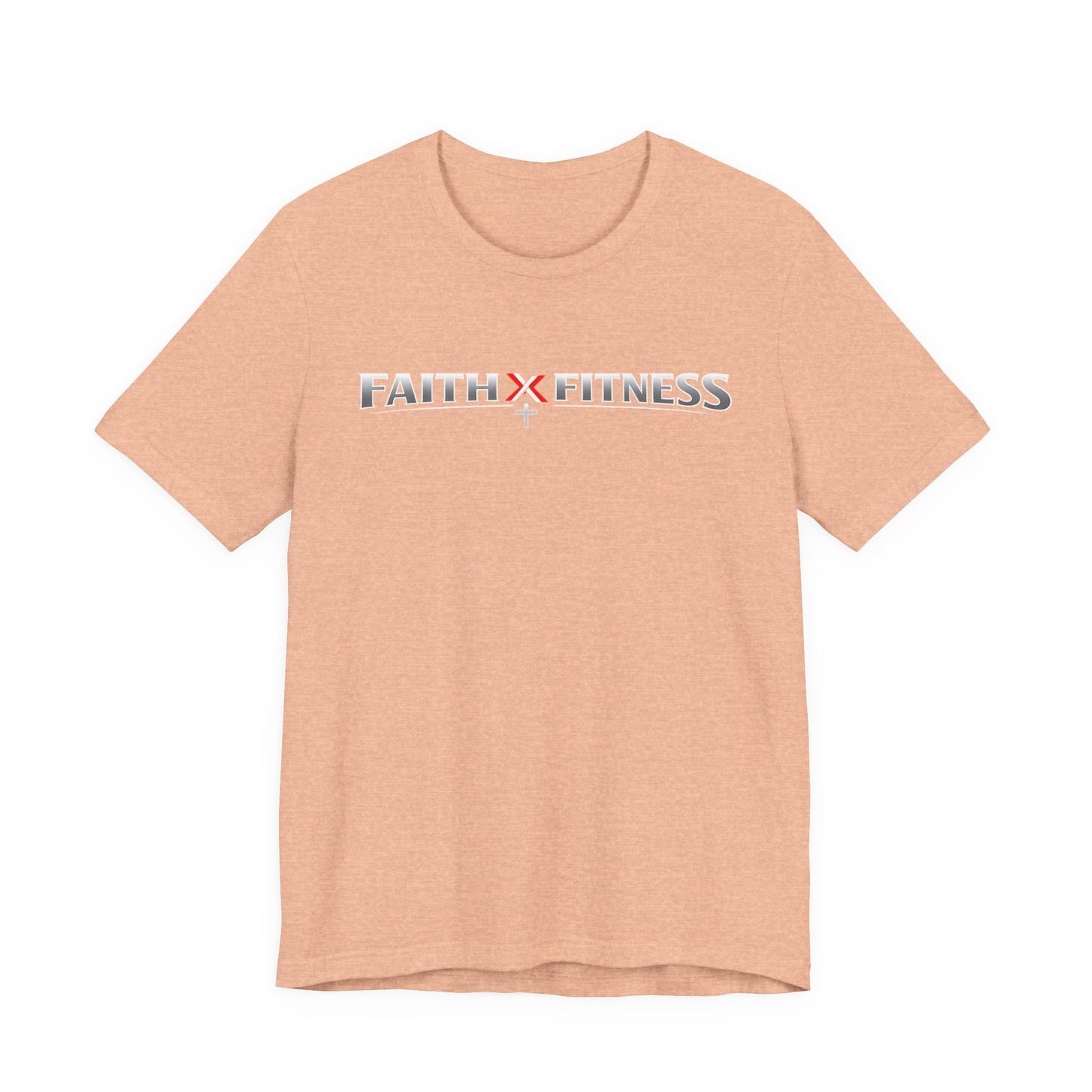 Faith x Fitness T-Shirt — Inspirational Workout Tee