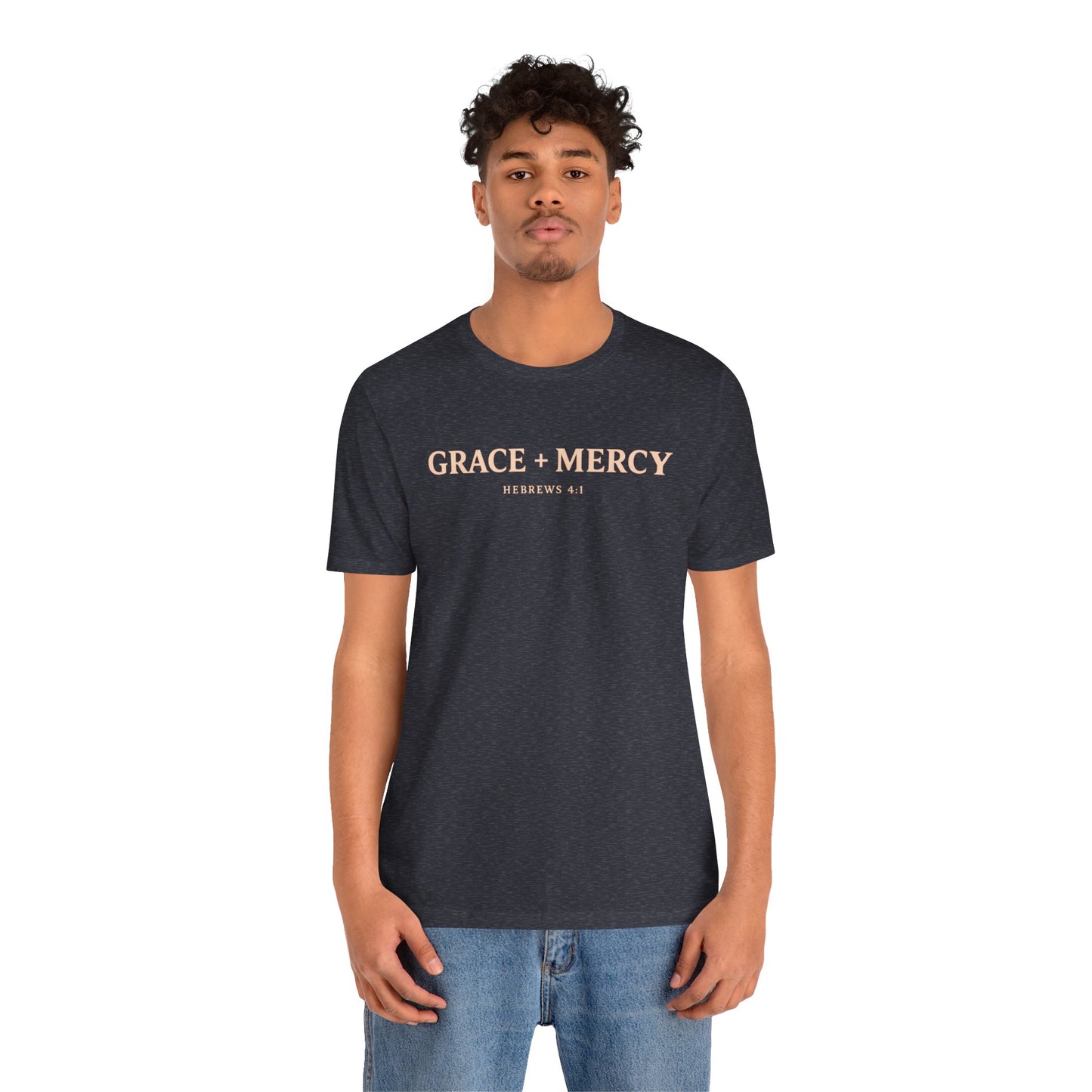 Grace + Mercy Graphic T-Shirt — Faith-Inspired Christian Tee