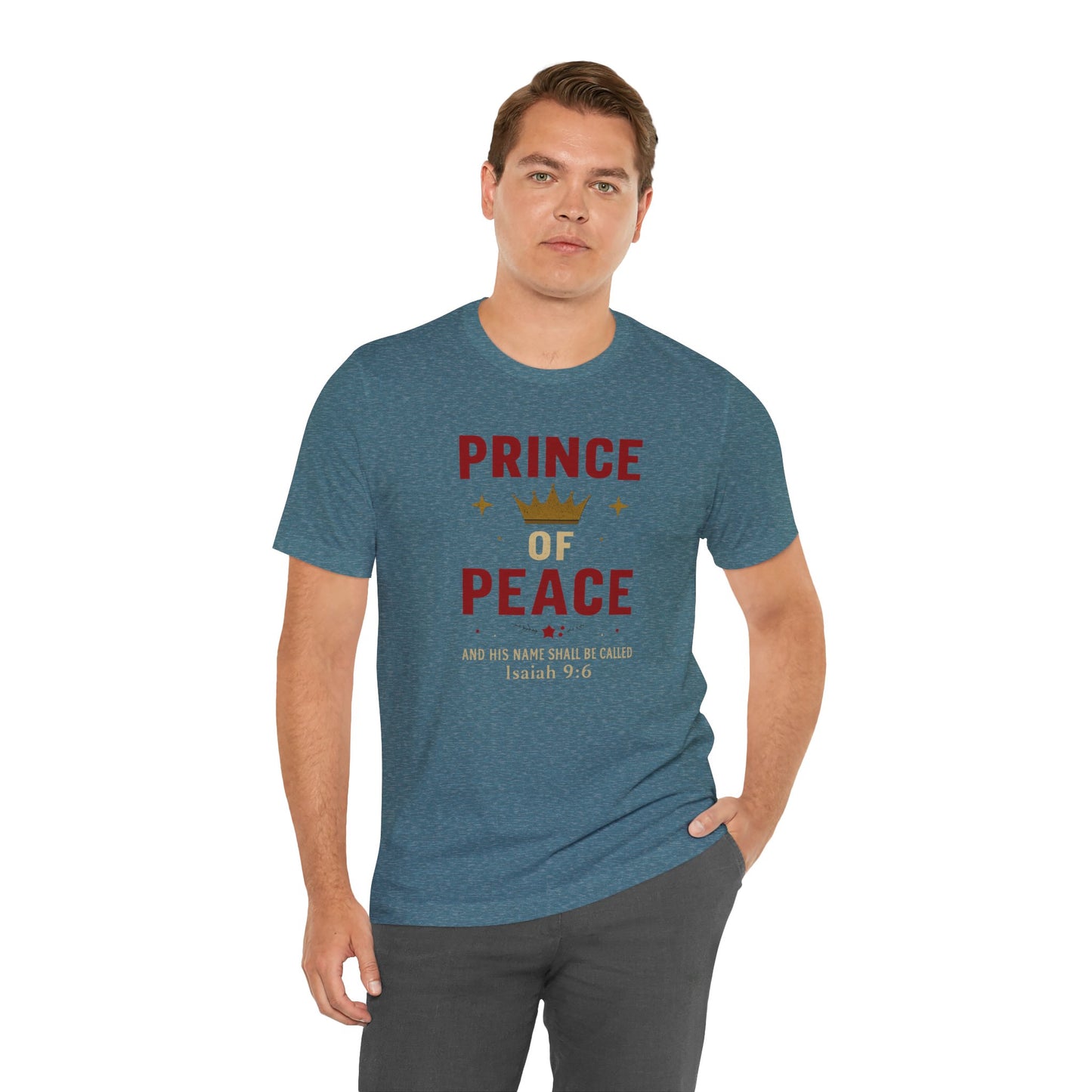 Prince of Peace Isaiah 9:6 T-Shirt — Bible Verse Christian Tee