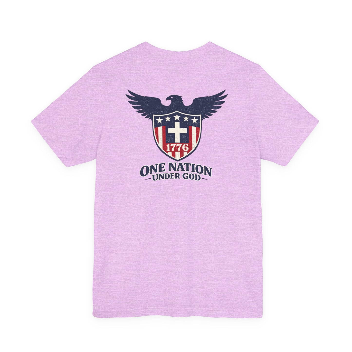 Patriotic Eagle 1776 T-Shirt — One Nation Under God Tee