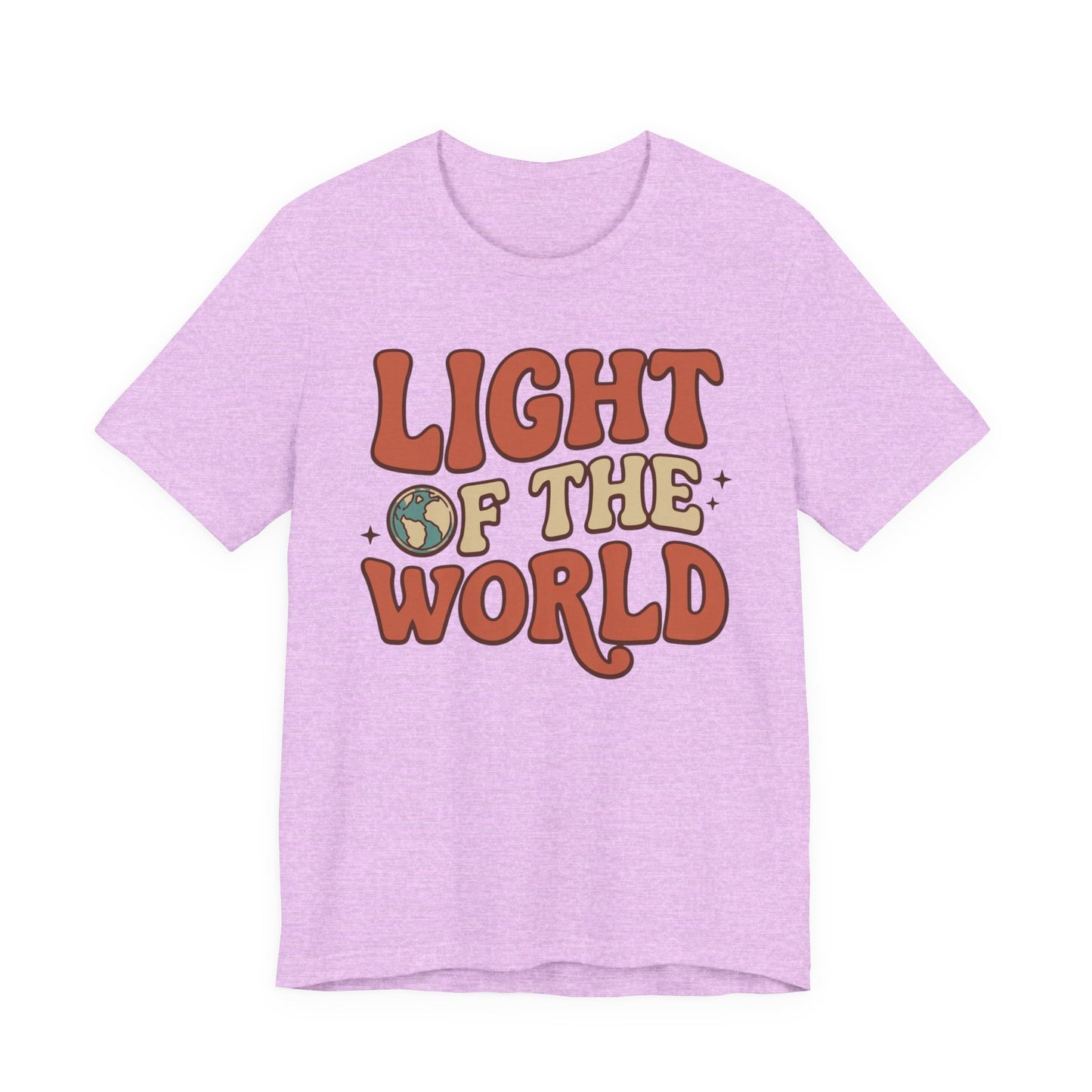 Light of the World T-Shirt — Inspirational Christian Tee
