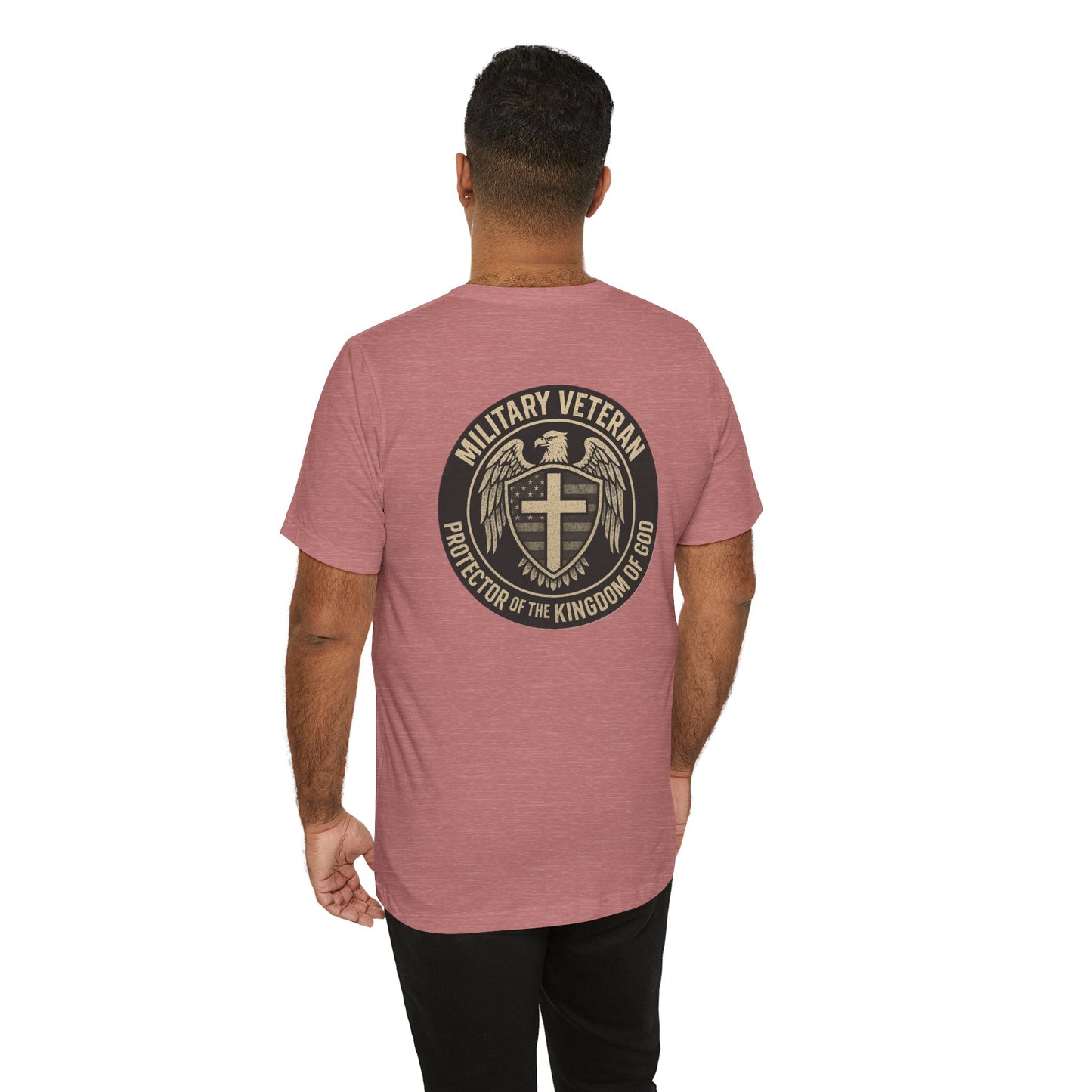 Veteran Protector Tee — "Military Veteran Protector of the Kingdom of God"