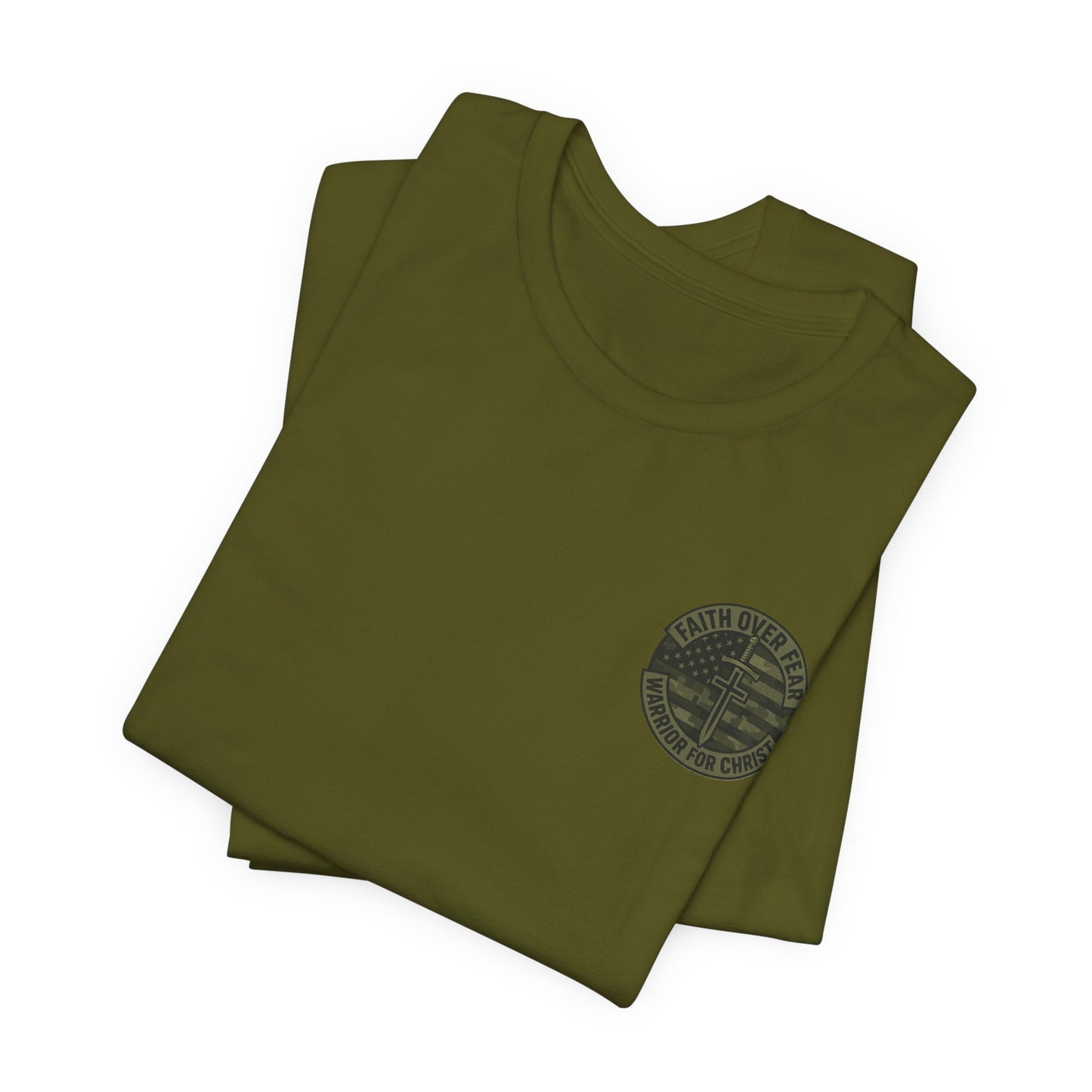 Faith Over Fear "Warrior for Christ" T-Shirt