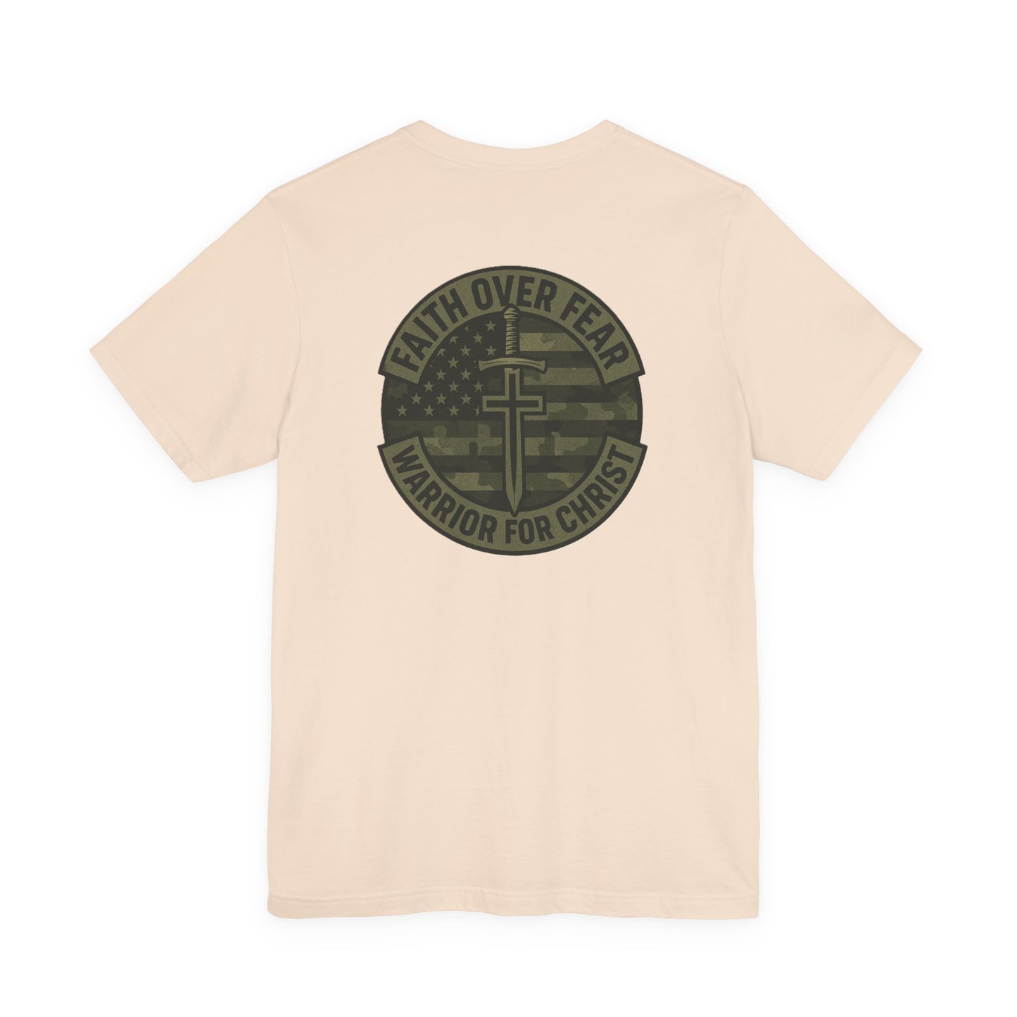Faith Over Fear "Warrior for Christ" T-Shirt