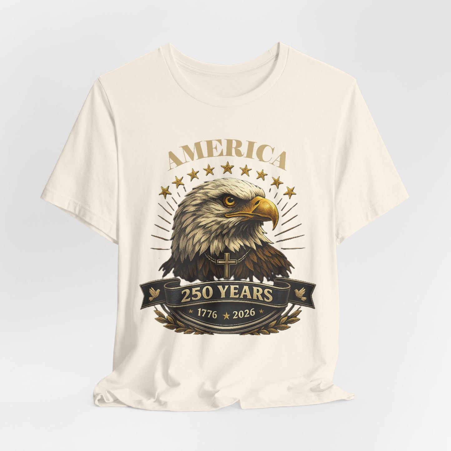 America 250th Anniversary Eagle T-Shirt — 1776–2026 Patriotic Tee