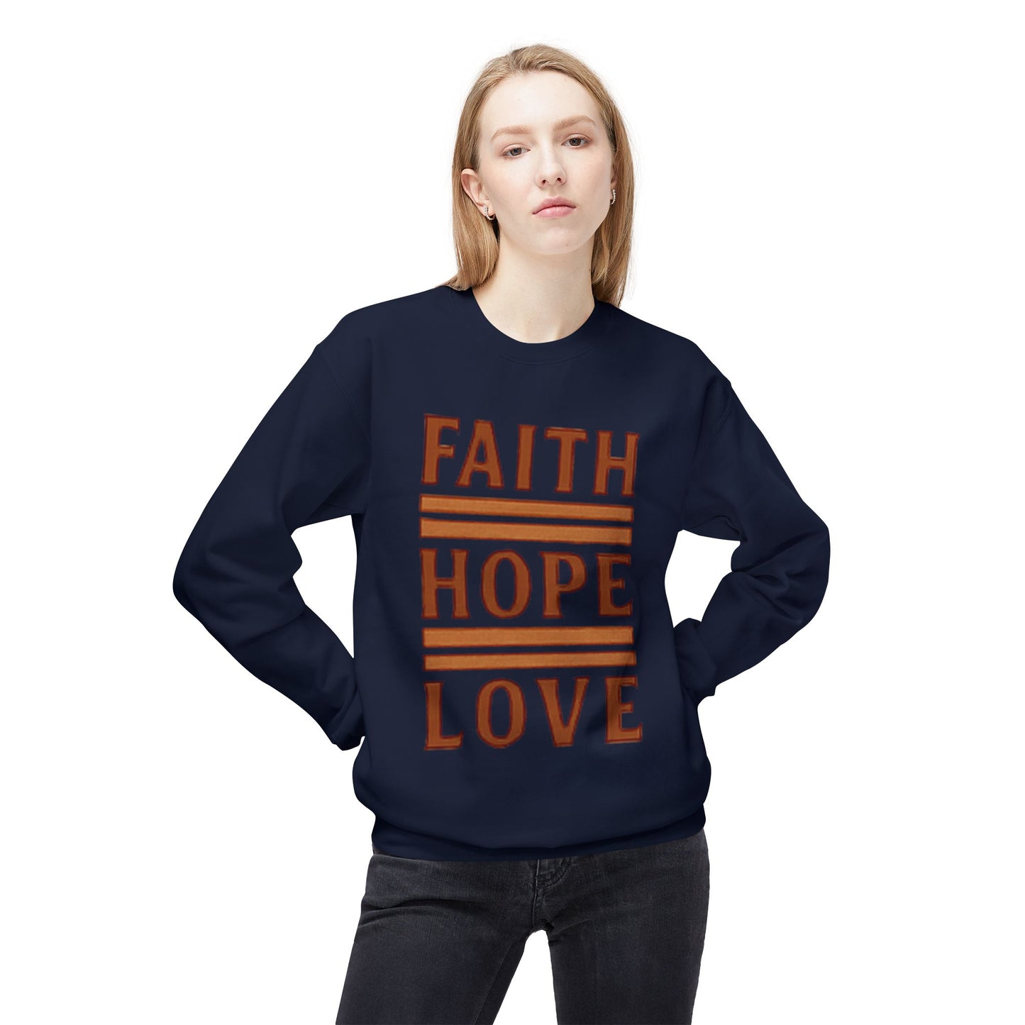 Unisex Midweight Softstyle Fleece Crewneck Sweatshirt
