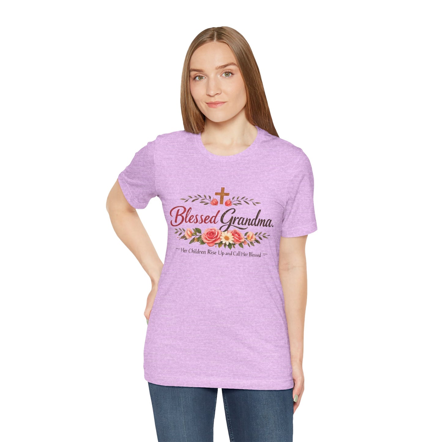 Blessed Grandma Floral Tee