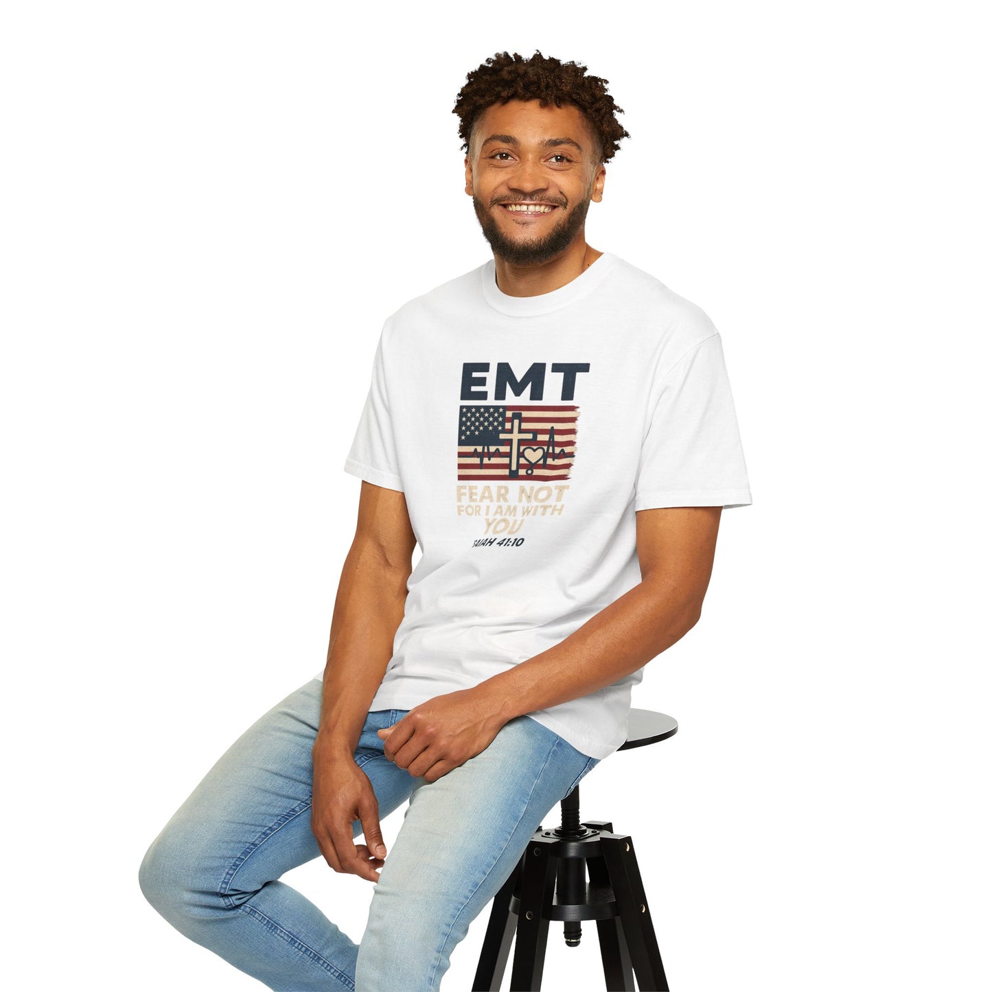EMT "Fear Not For I Am With You" T-Shirt