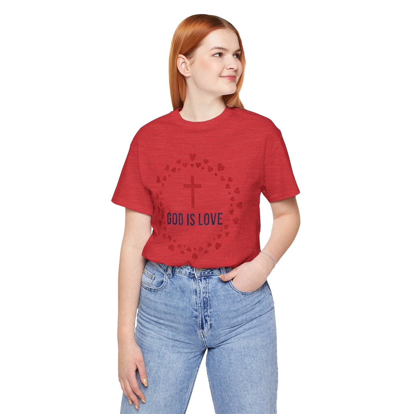 GOD IS LOVE Christian T‑Shirt — Inspirational Faith Tee