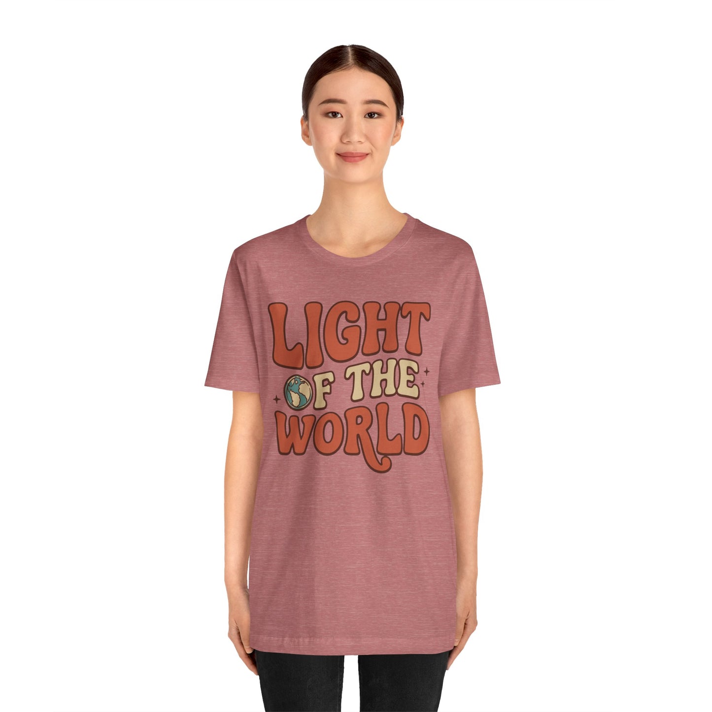 Light of the World T-Shirt — Inspirational Christian Tee