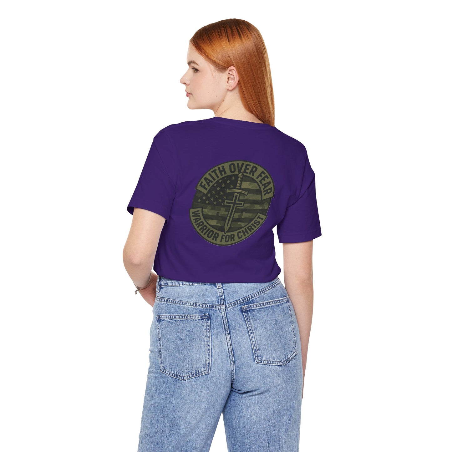 Faith Over Fear "Warrior for Christ" T-Shirt