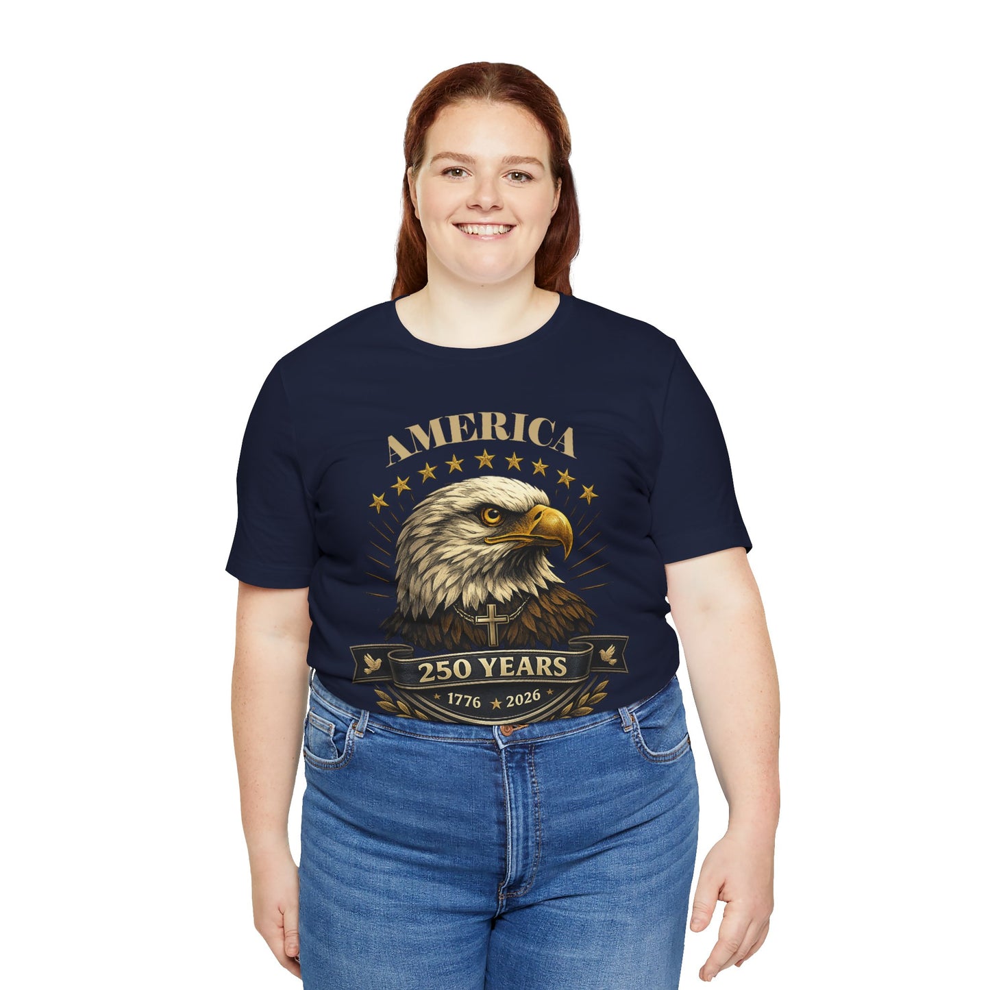 America 250th Anniversary Eagle T-Shirt — 1776–2026 Patriotic Tee