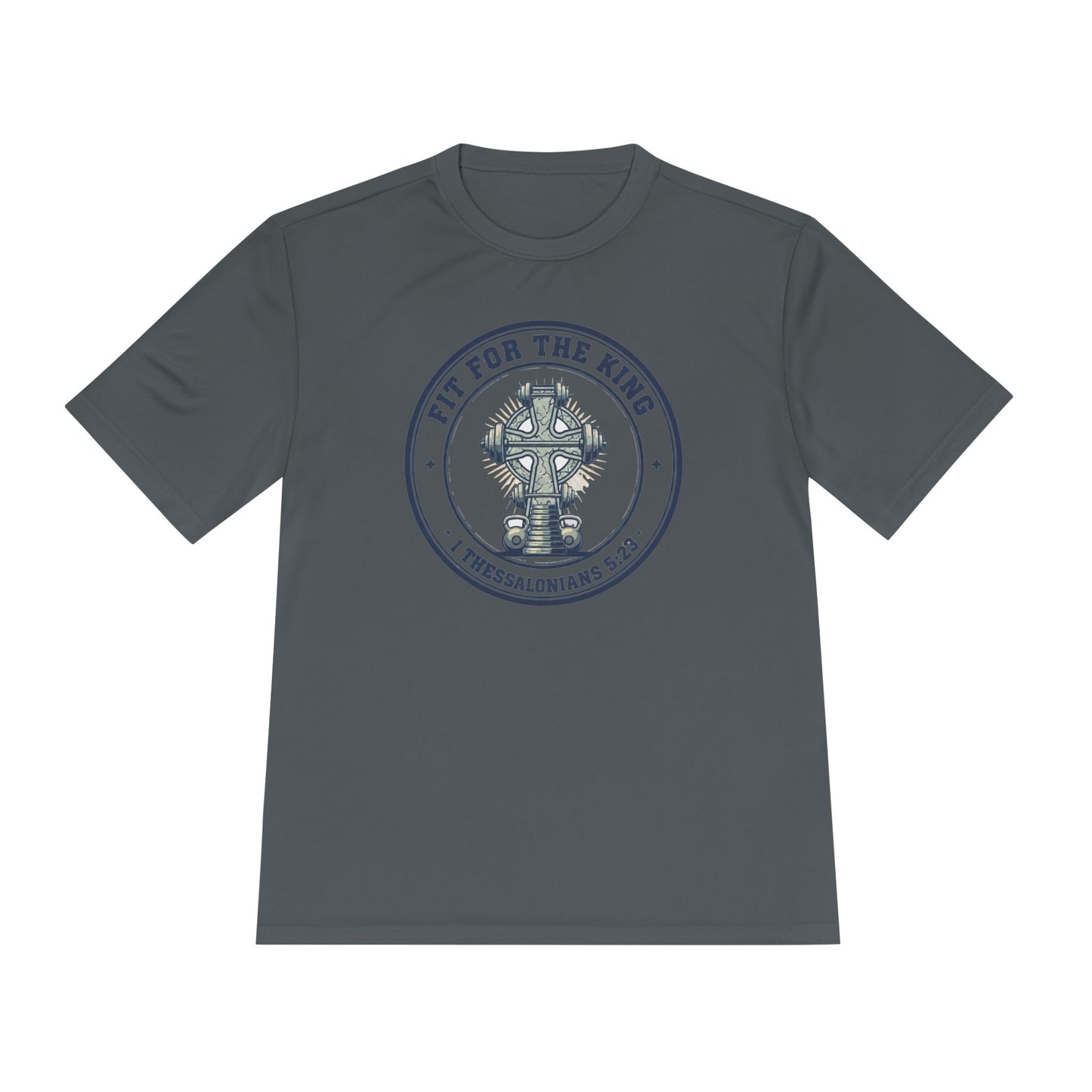 Philippians 4:13 'Strength in Christ' Workout Tee — I Can Do All Things