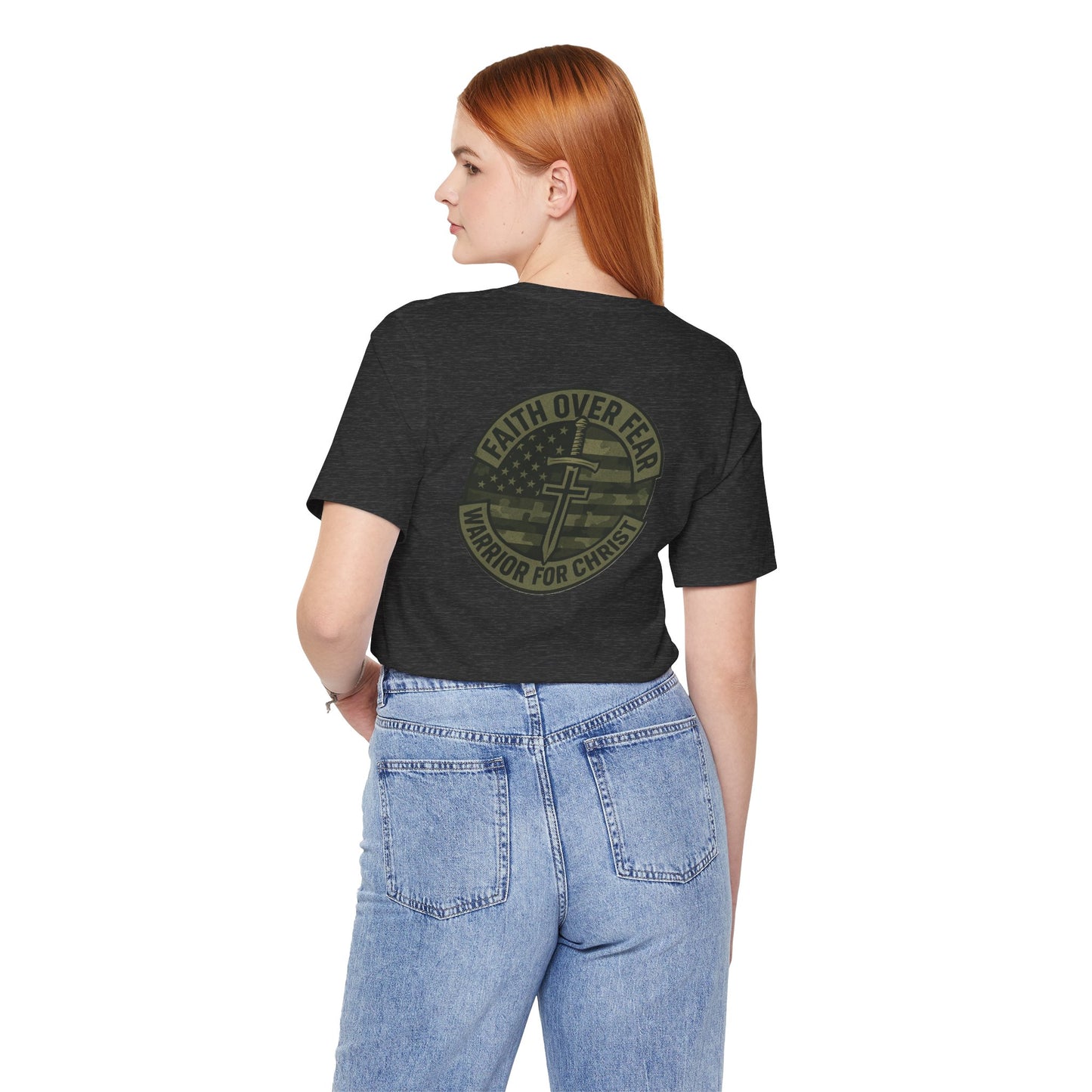 Faith Over Fear "Warrior for Christ" T-Shirt