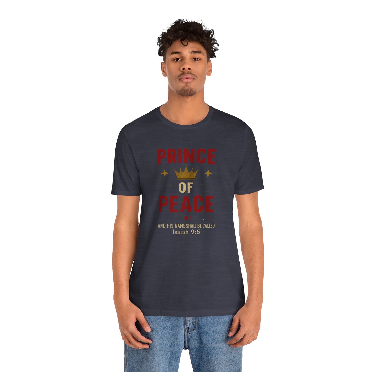Prince of Peace Isaiah 9:6 T-Shirt — Bible Verse Christian Tee