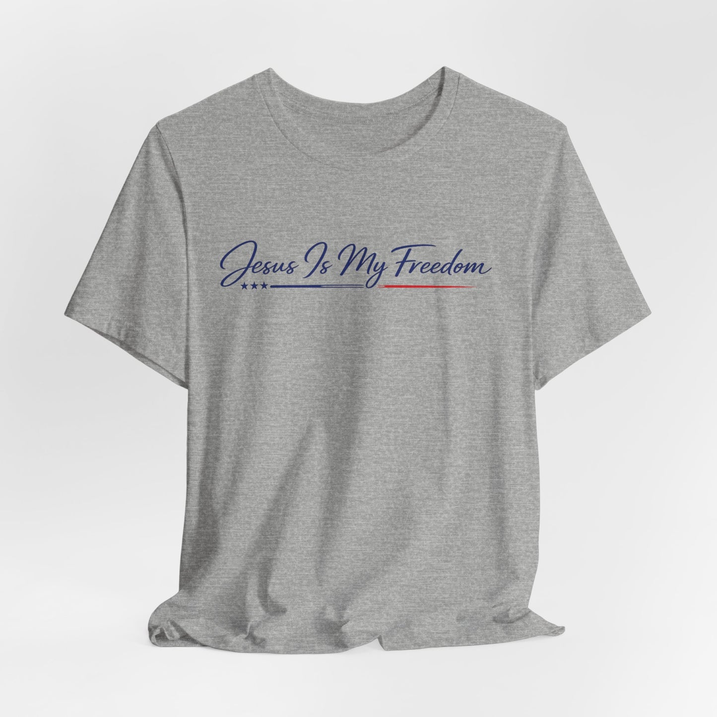 Jesus Is My Freedom T-Shirt - Inspirational Christian Faith Tee