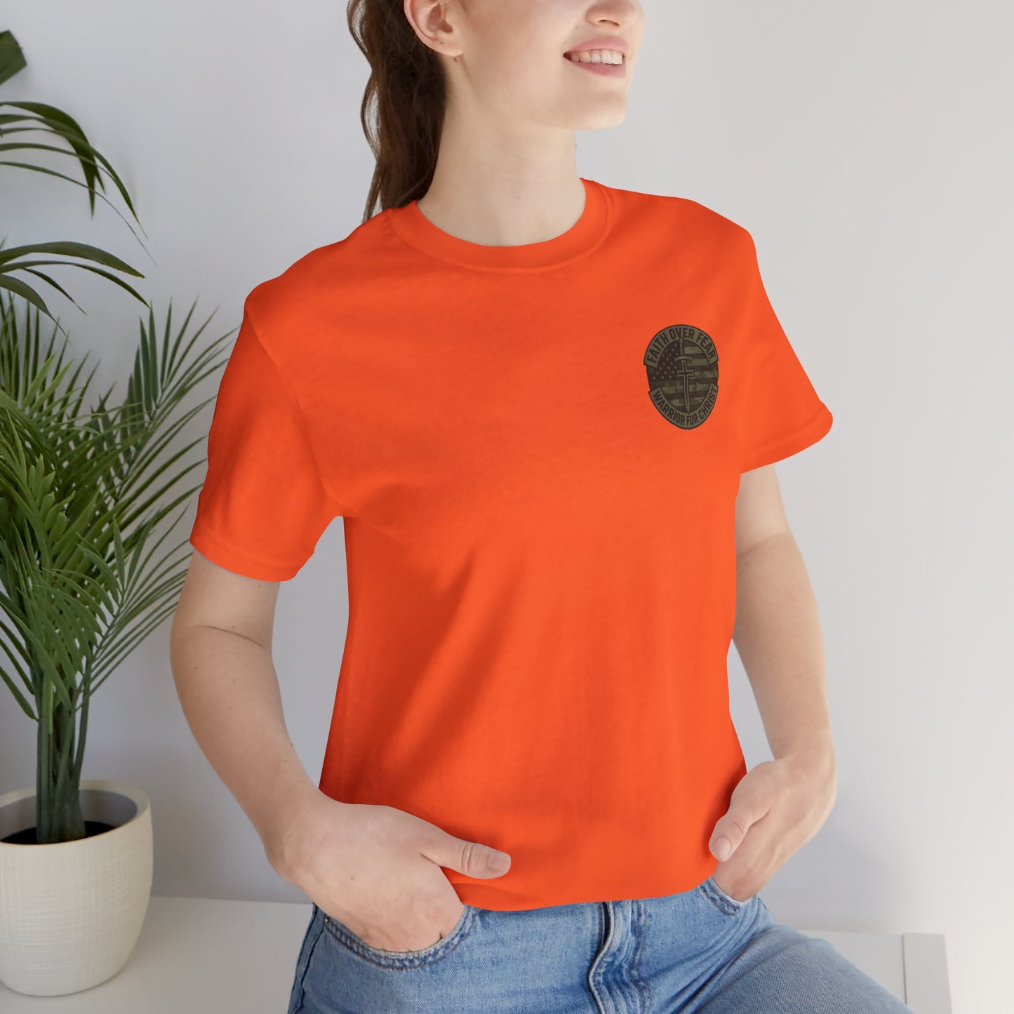 Faith Over Fear "Warrior for Christ" T-Shirt