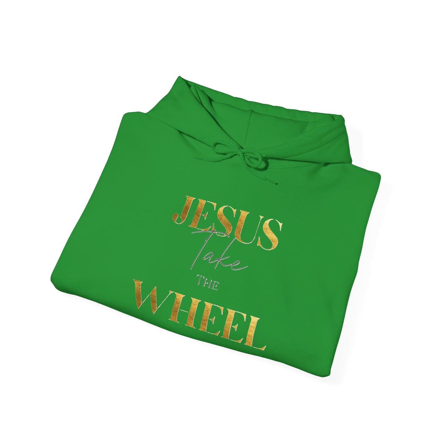 Unisex Heavy Blend™ "Jesus Take the Wheel" Hooded Sweatshirt