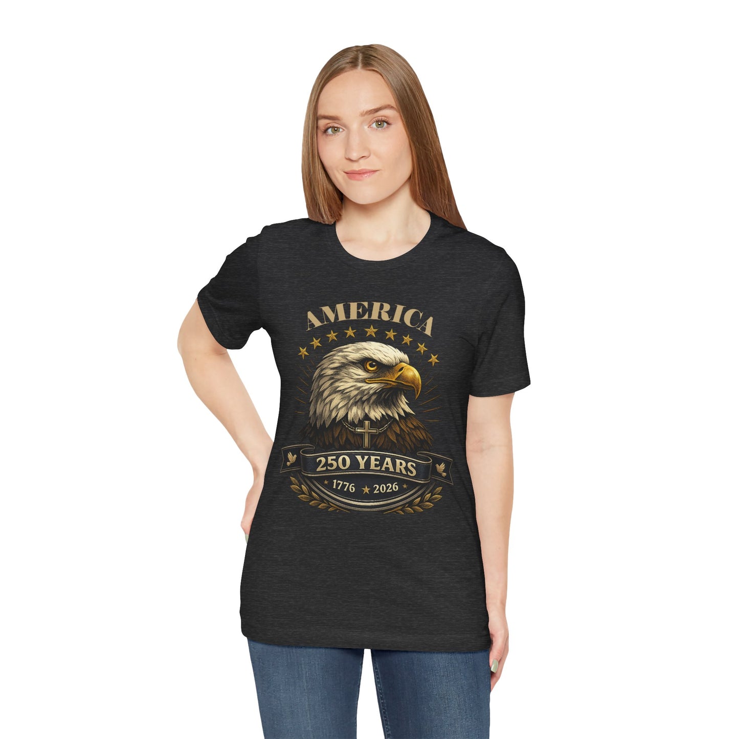 America 250th Anniversary Eagle T-Shirt — 1776–2026 Patriotic Tee