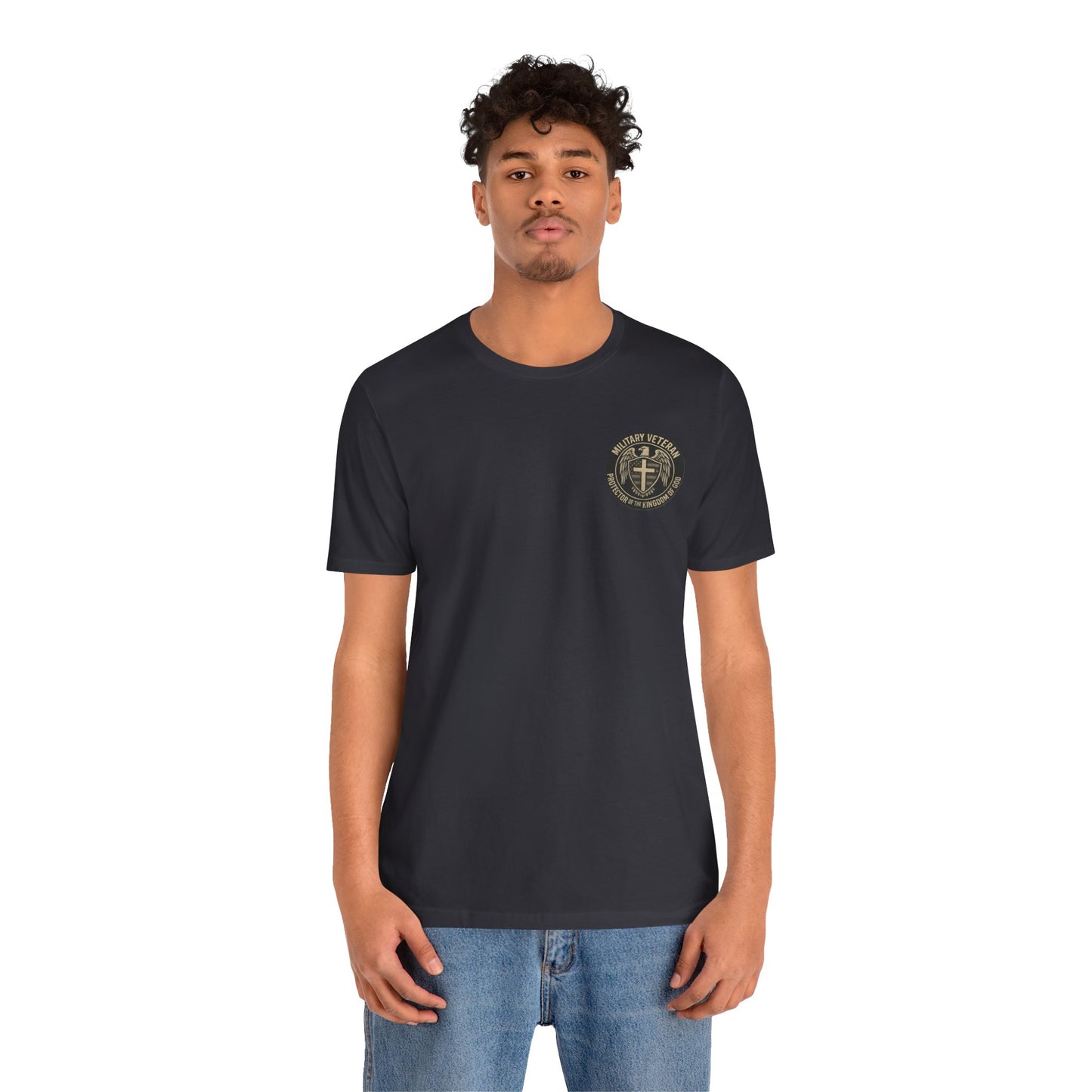 Veteran Protector Tee — "Military Veteran Protector of the Kingdom of God"
