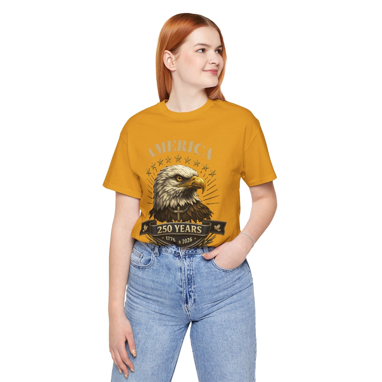 America 250th Anniversary Eagle T-Shirt — 1776–2026 Patriotic Tee