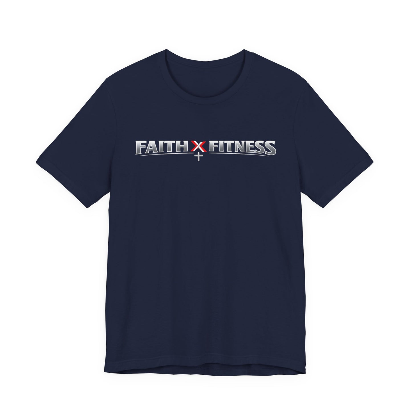 Faith x Fitness T-Shirt — Inspirational Workout Tee