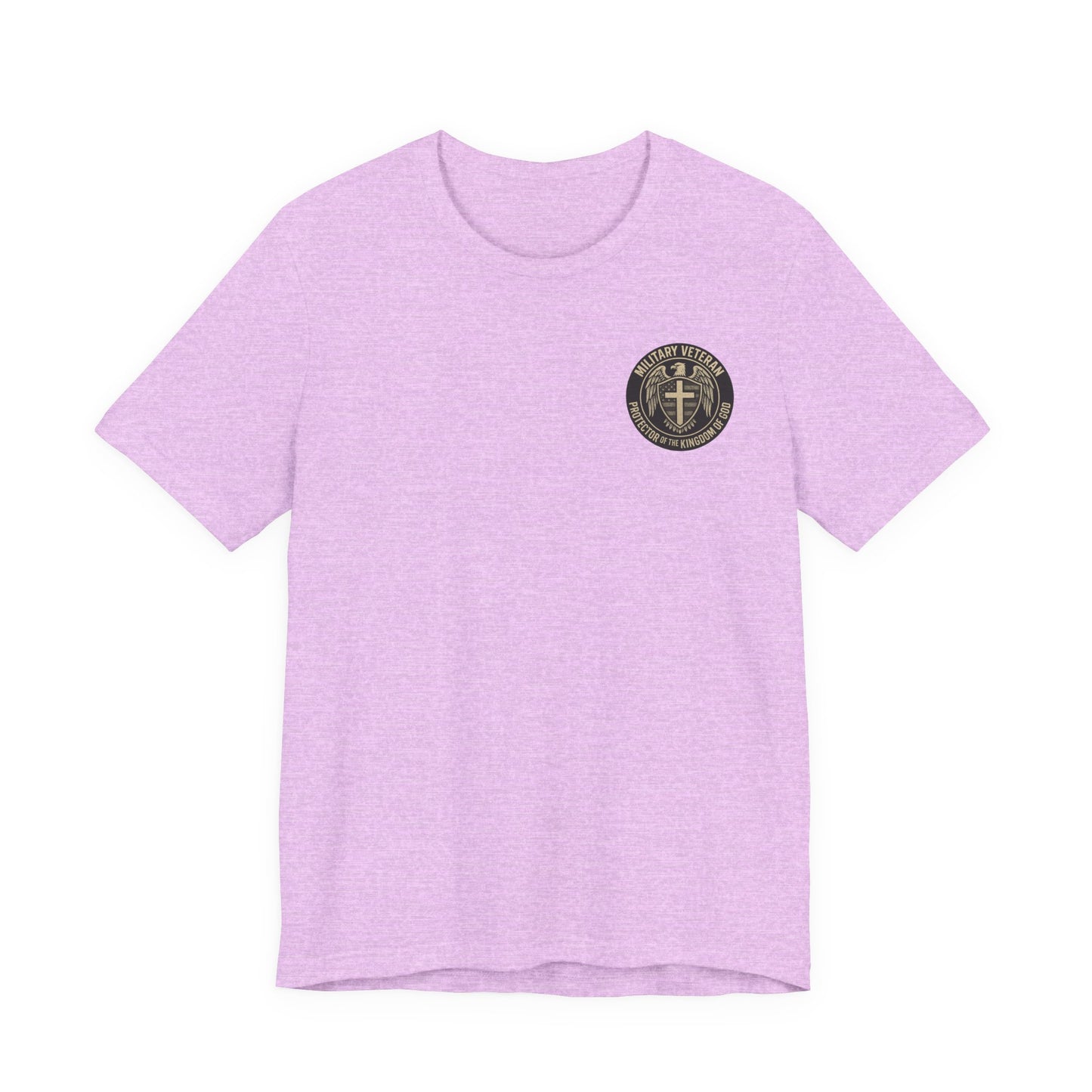 Veteran Protector Tee — "Military Veteran Protector of the Kingdom of God"