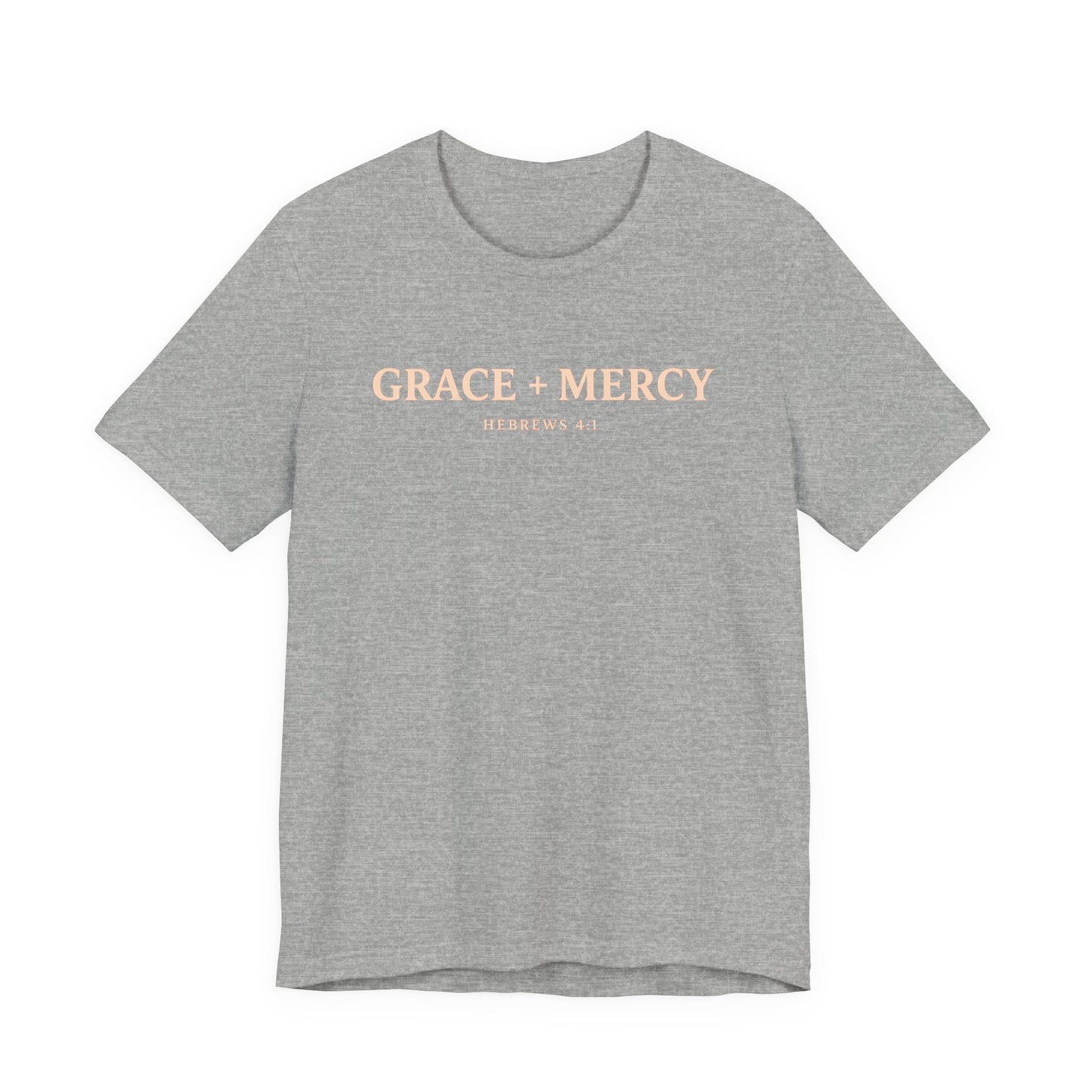 Grace + Mercy Graphic T-Shirt — Faith-Inspired Christian Tee