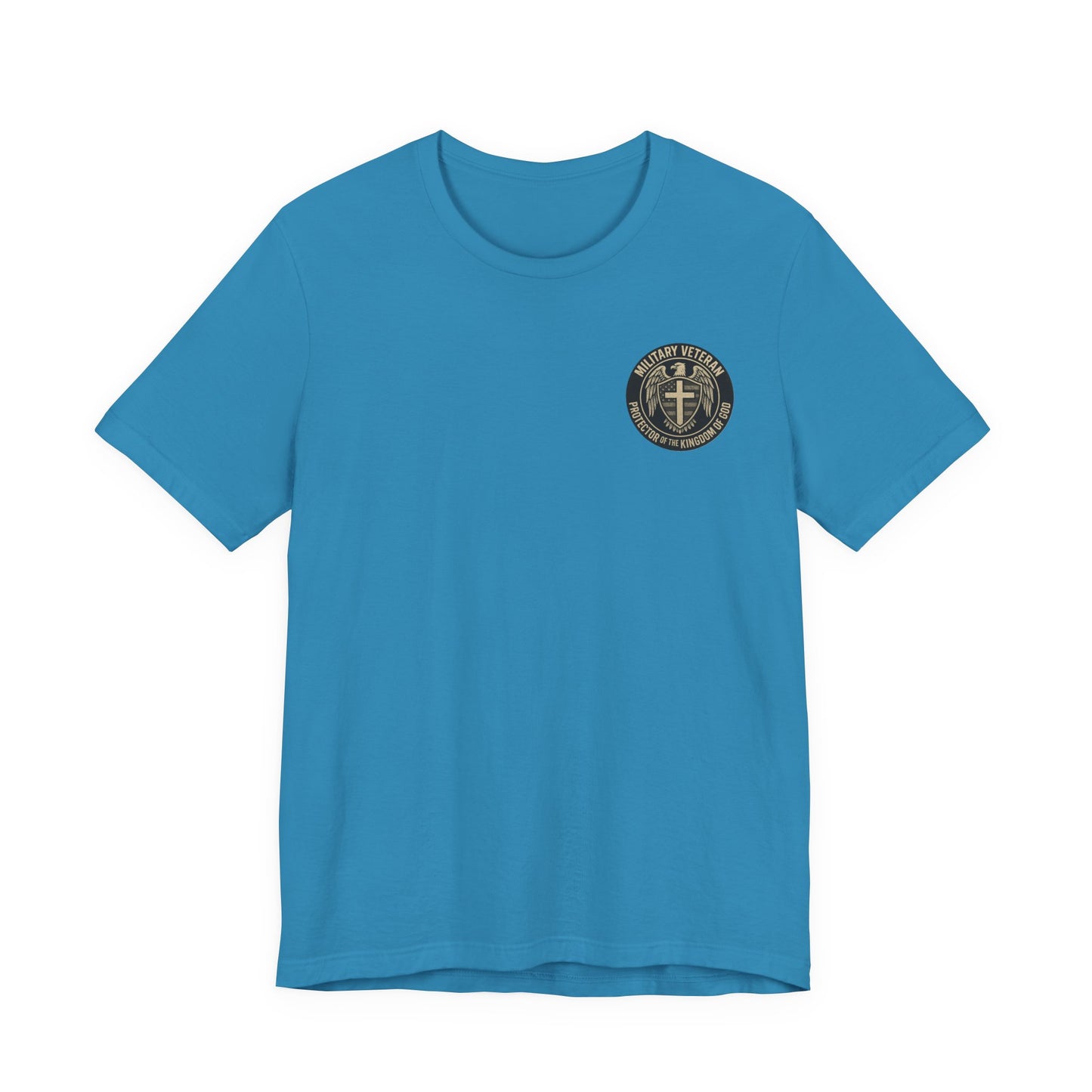 Veteran Protector Tee — "Military Veteran Protector of the Kingdom of God"