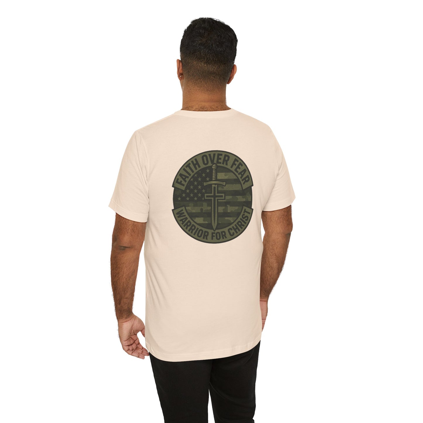 Faith Over Fear "Warrior for Christ" T-Shirt