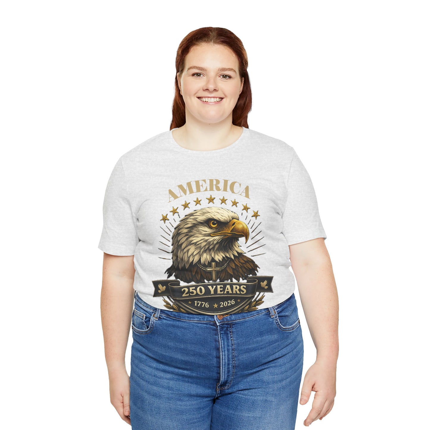 America 250th Anniversary Eagle T-Shirt — 1776–2026 Patriotic Tee