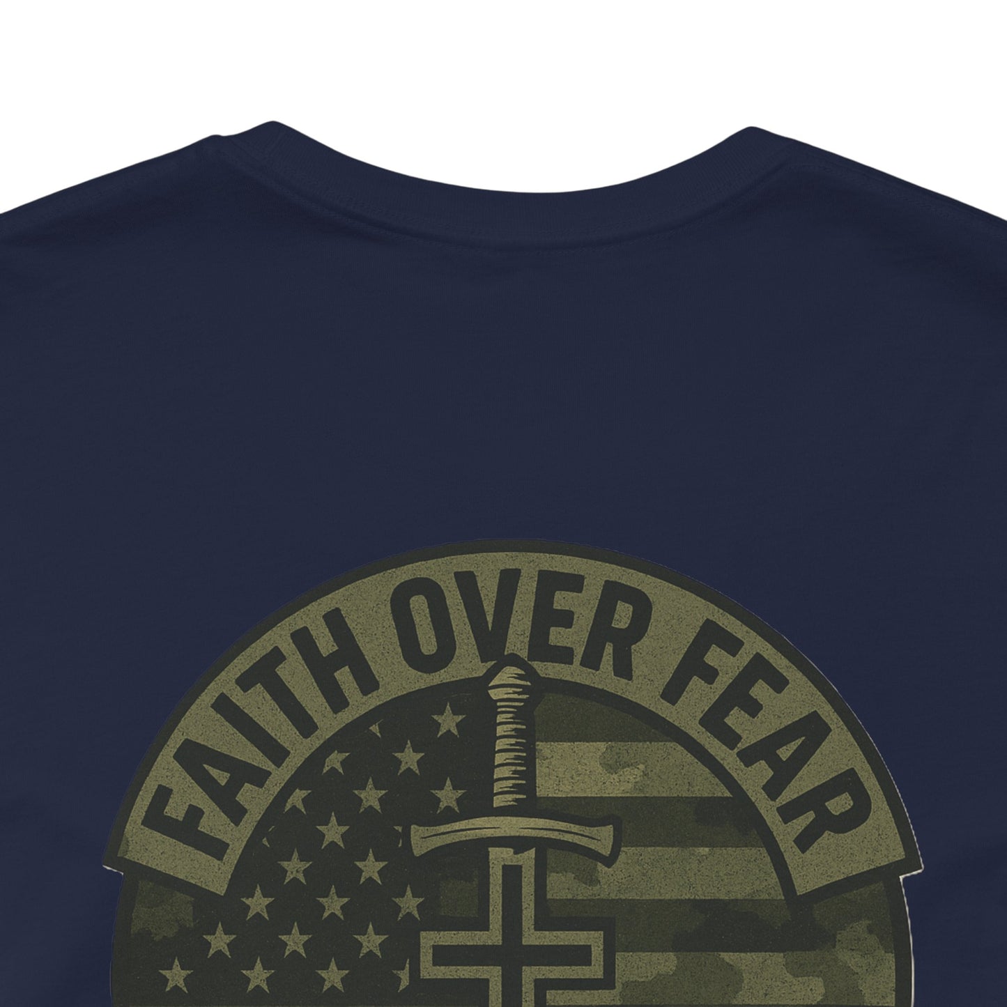 Faith Over Fear "Warrior for Christ" T-Shirt