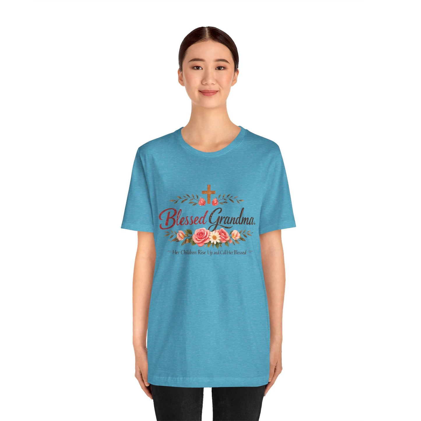 Blessed Grandma Floral Tee