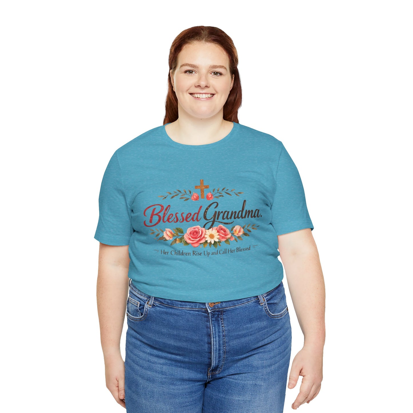 Blessed Grandma Floral Tee