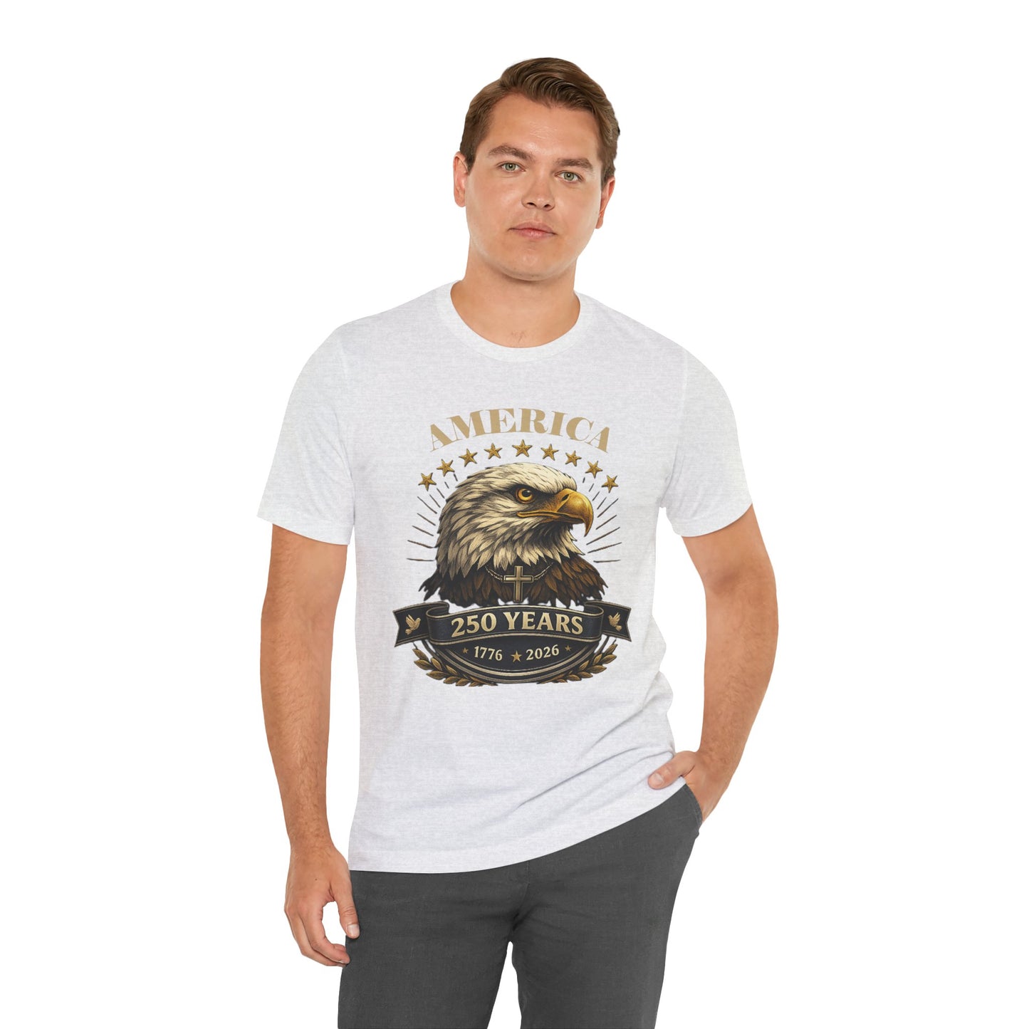 America 250th Anniversary Eagle T-Shirt — 1776–2026 Patriotic Tee