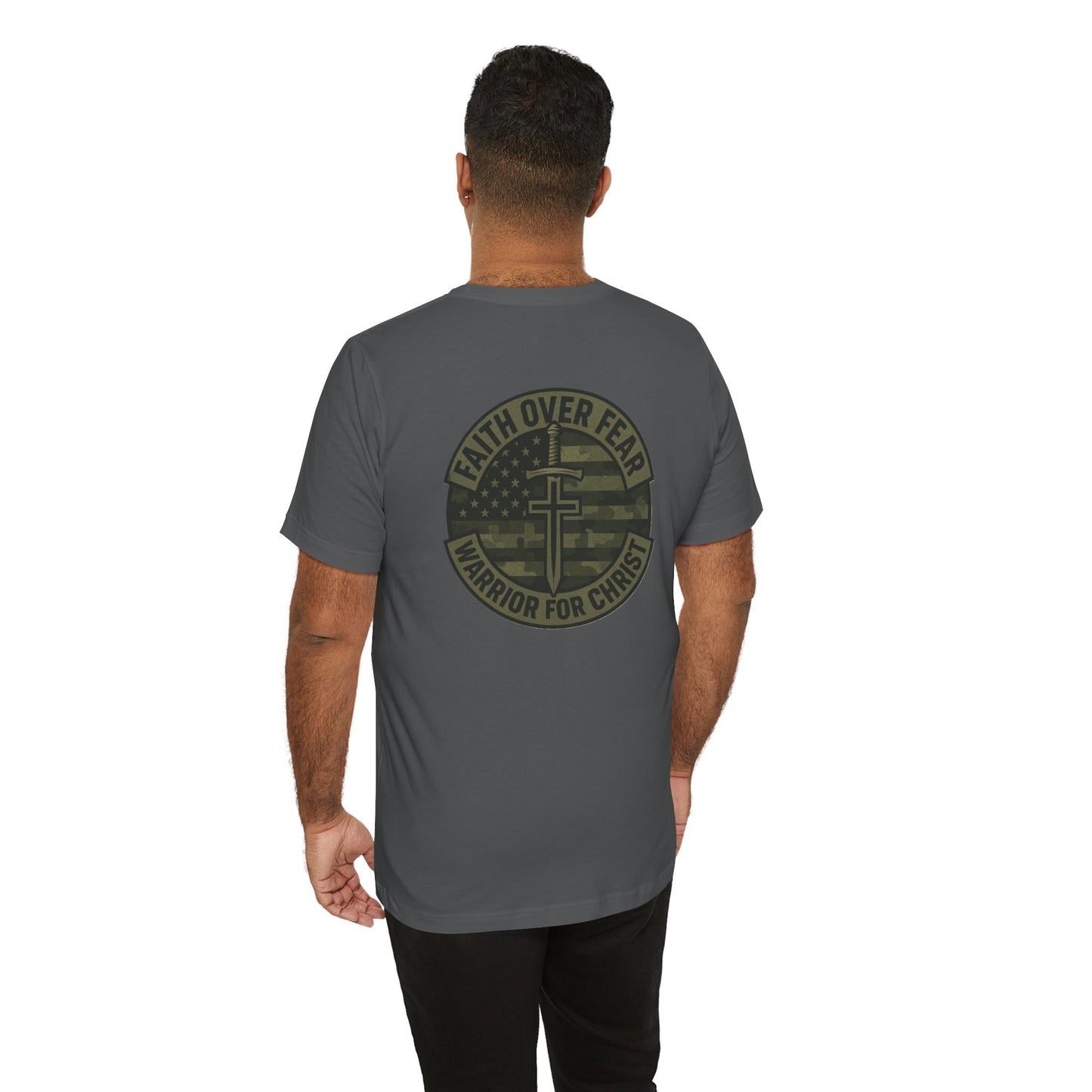 Faith Over Fear "Warrior for Christ" T-Shirt
