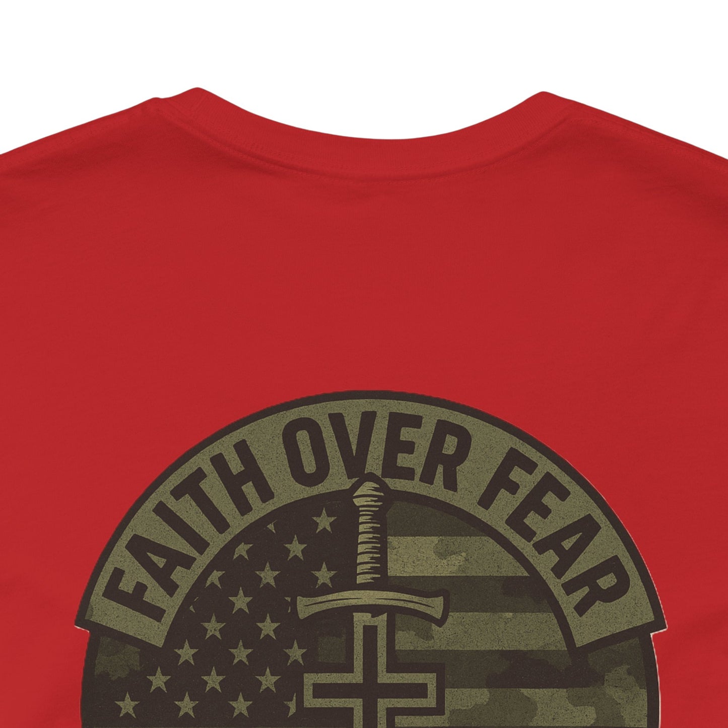 Faith Over Fear "Warrior for Christ" T-Shirt
