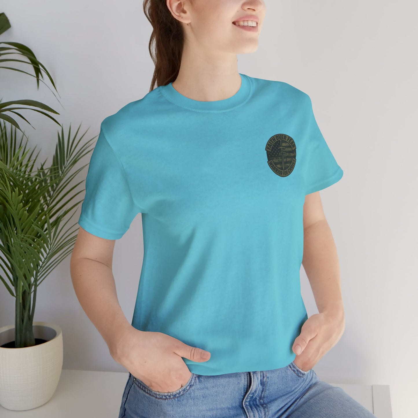 Faith Over Fear "Warrior for Christ" T-Shirt