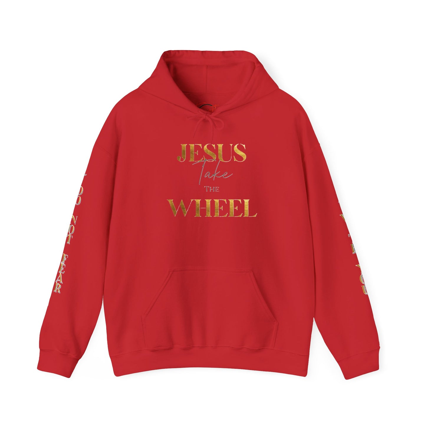 Unisex Heavy Blend™ "Jesus Take the Wheel" Hooded Sweatshirt