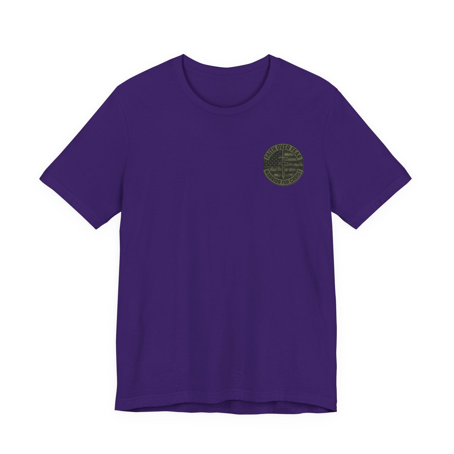 Faith Over Fear "Warrior for Christ" T-Shirt