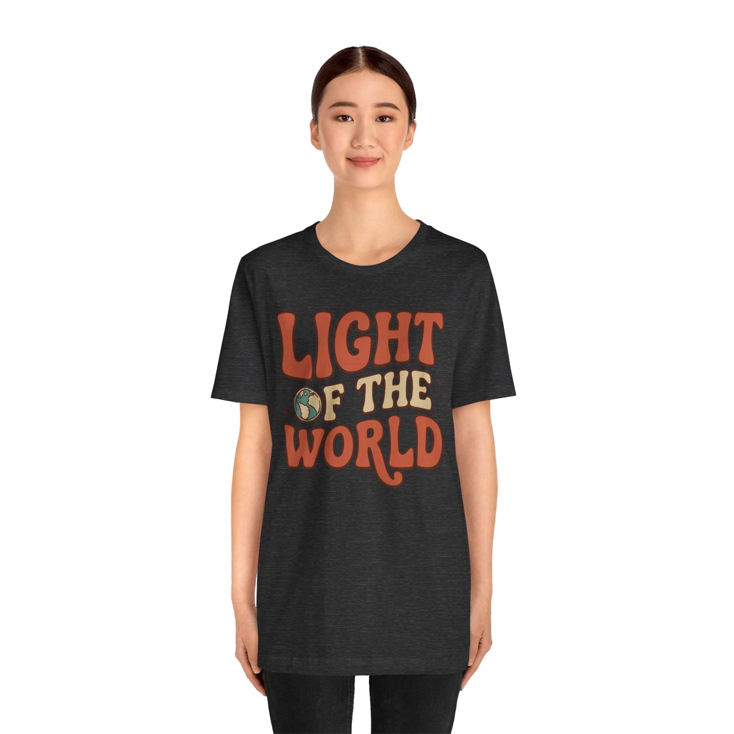 Light of the World T-Shirt — Inspirational Christian Tee