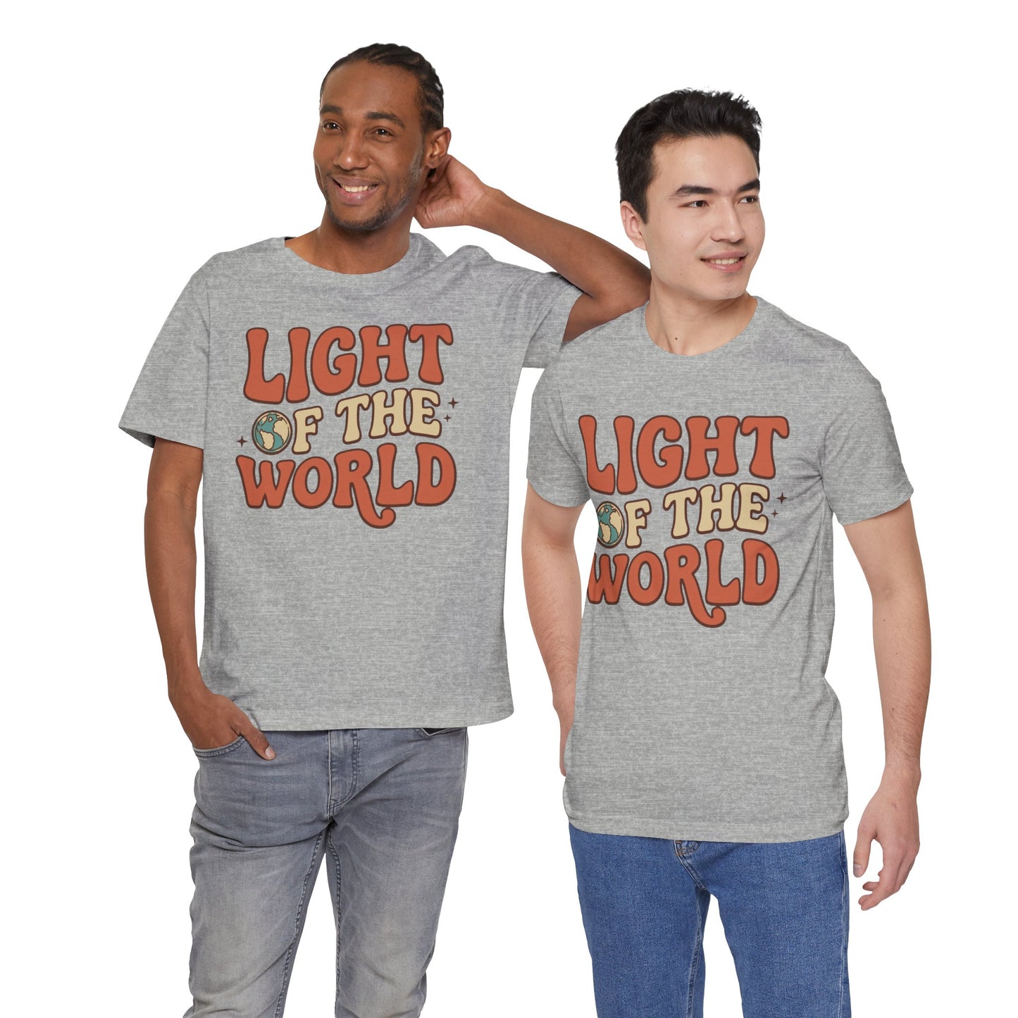 Light of the World T-Shirt — Inspirational Christian Tee