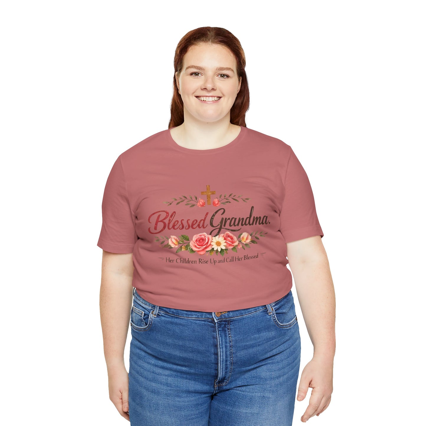 Blessed Grandma Floral Tee