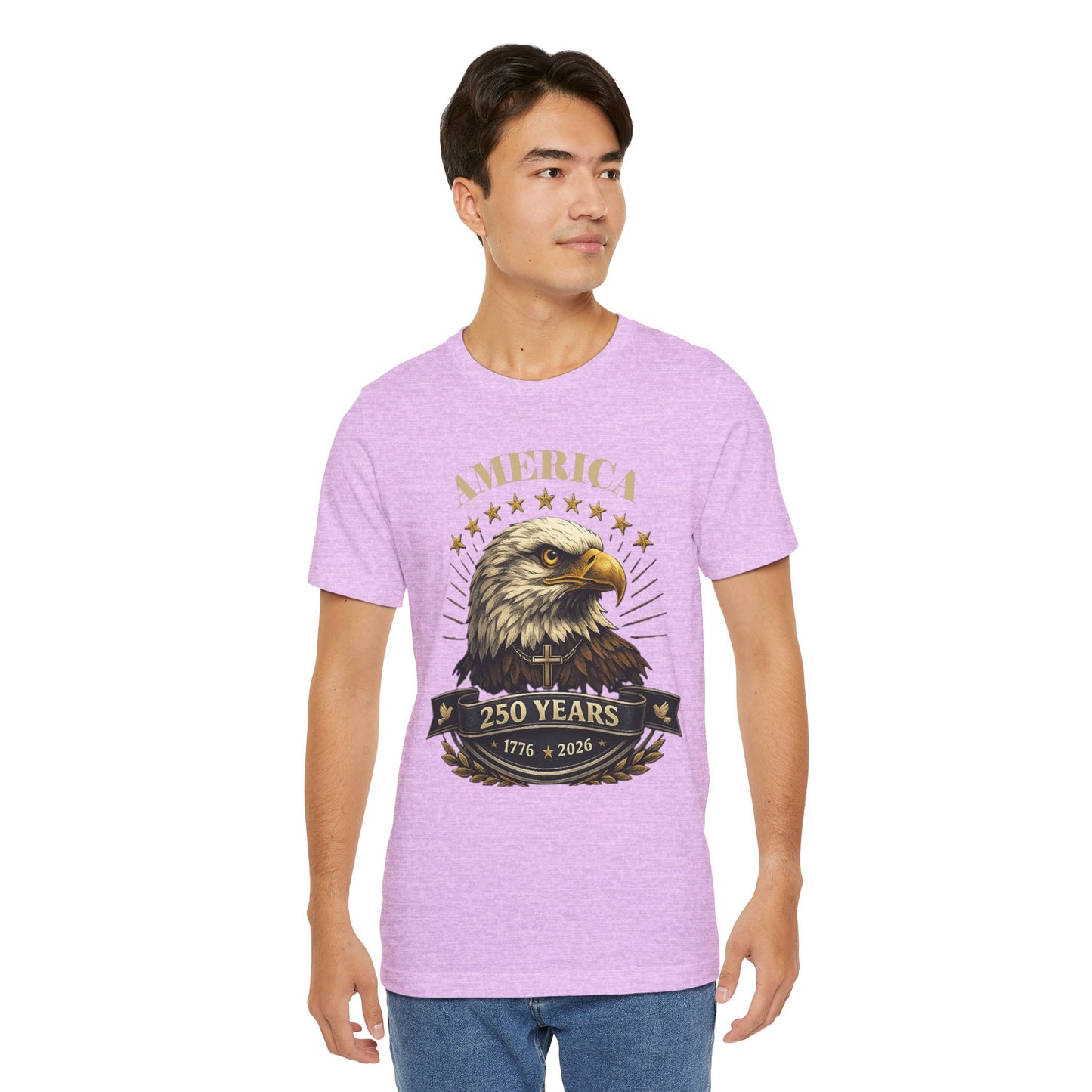 America 250th Anniversary Eagle T-Shirt — 1776–2026 Patriotic Tee