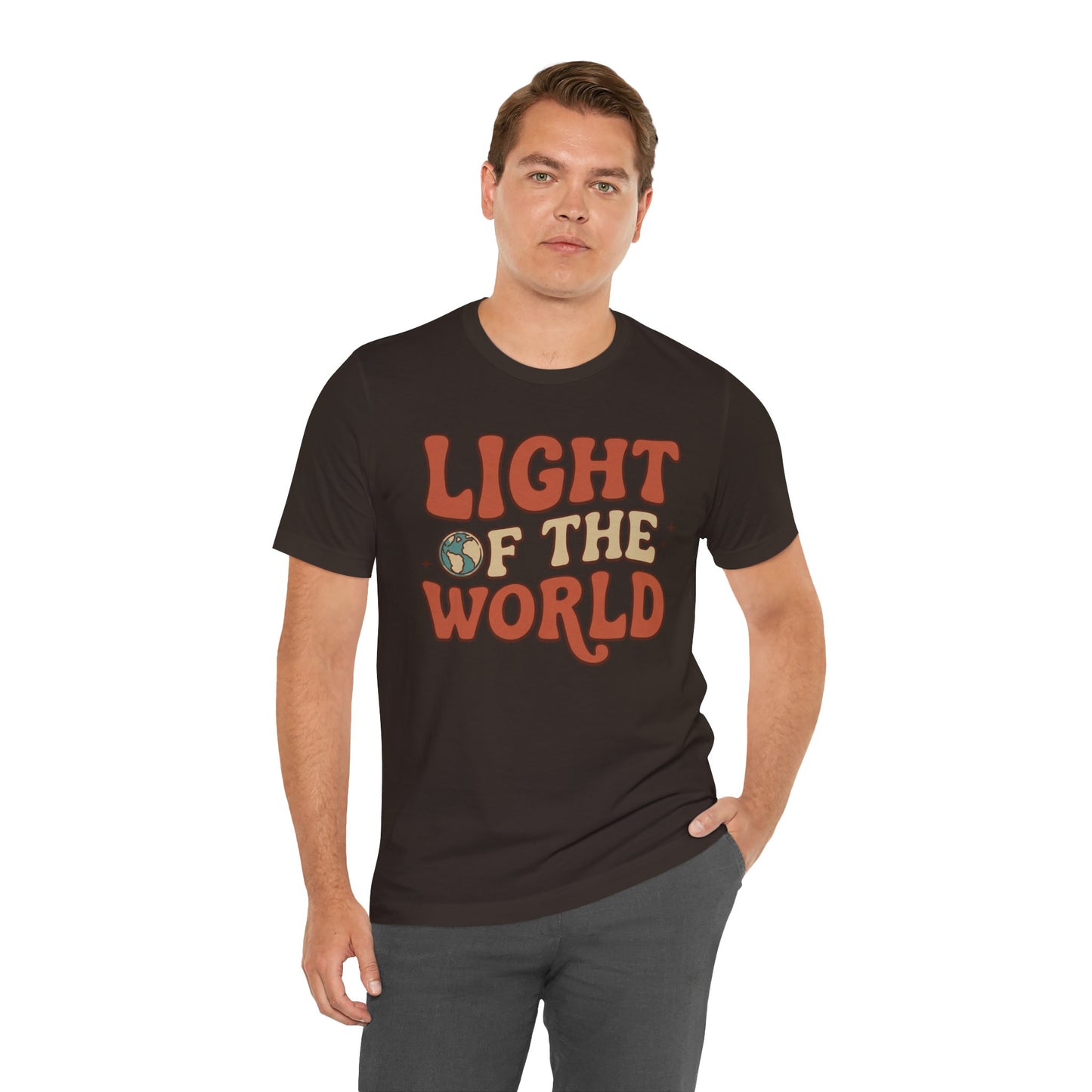 Light of the World T-Shirt — Inspirational Christian Tee