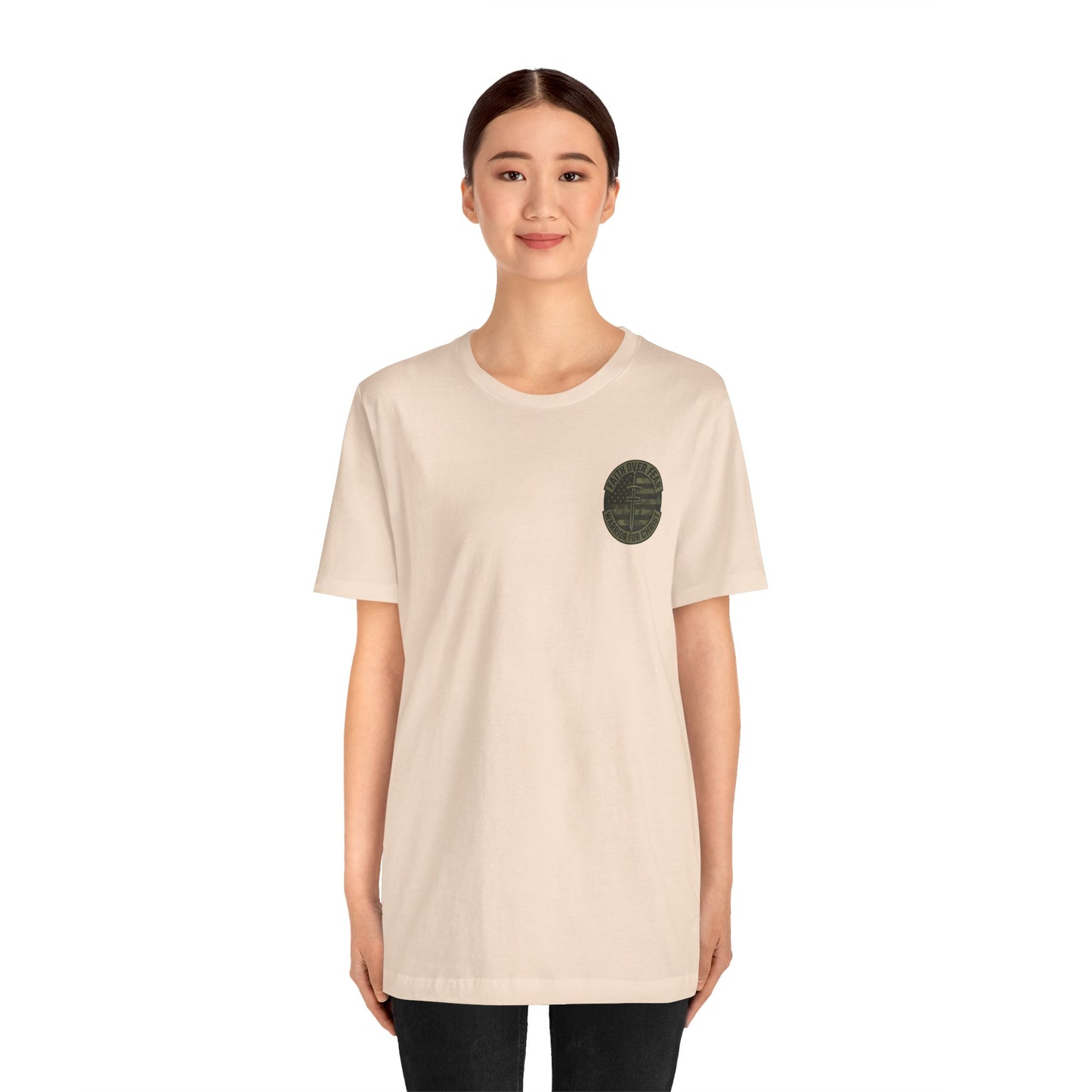 Faith Over Fear "Warrior for Christ" T-Shirt