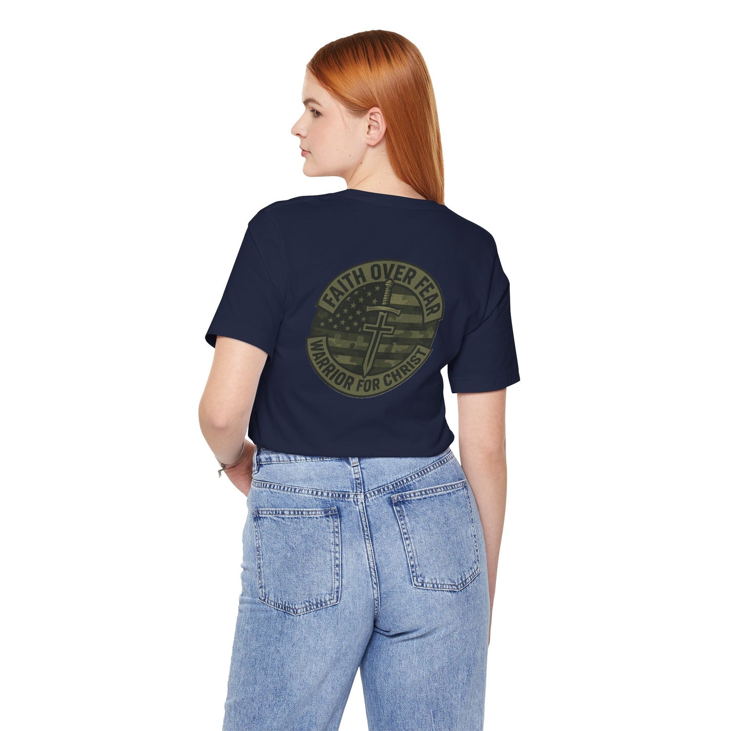 Faith Over Fear "Warrior for Christ" T-Shirt