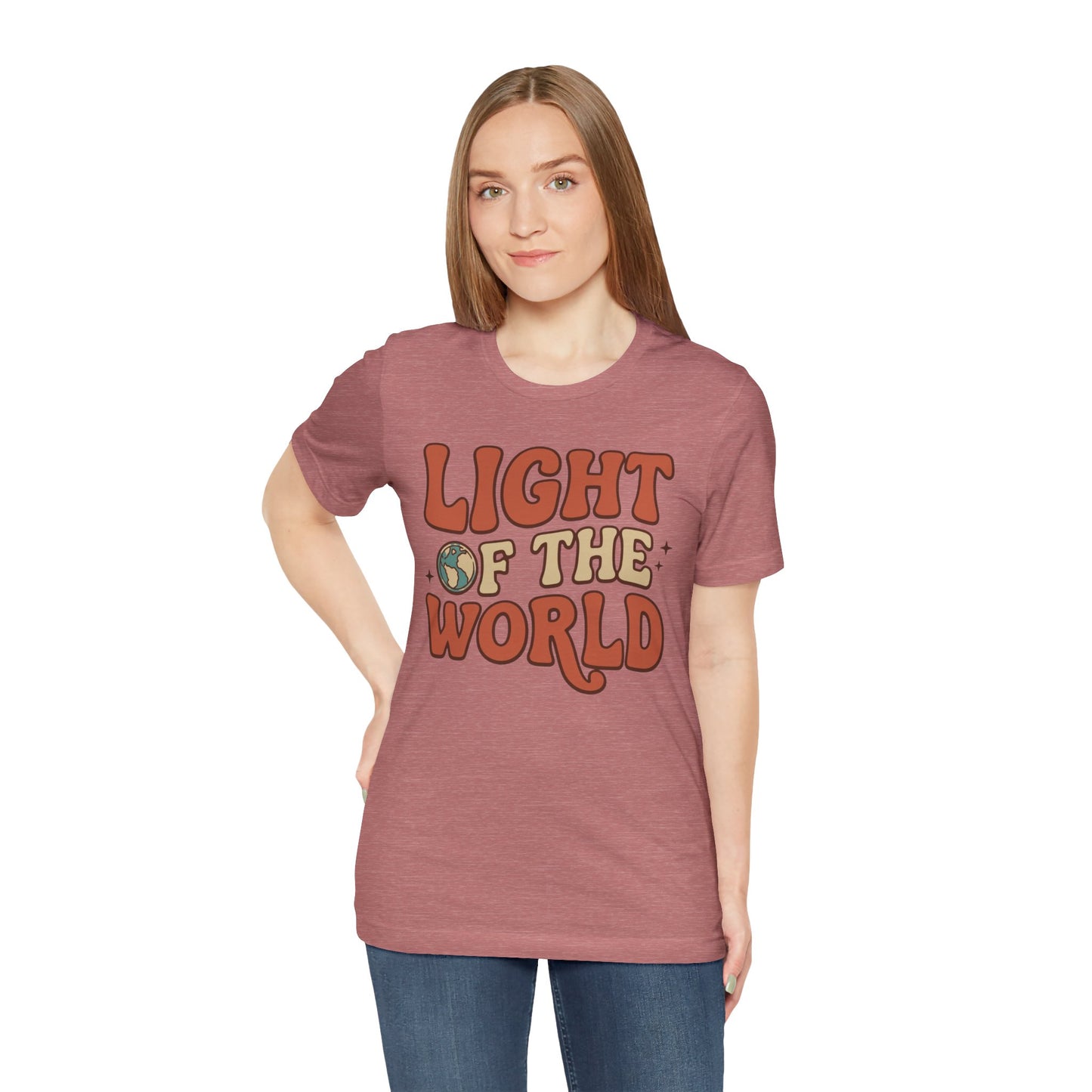 Light of the World T-Shirt — Inspirational Christian Tee