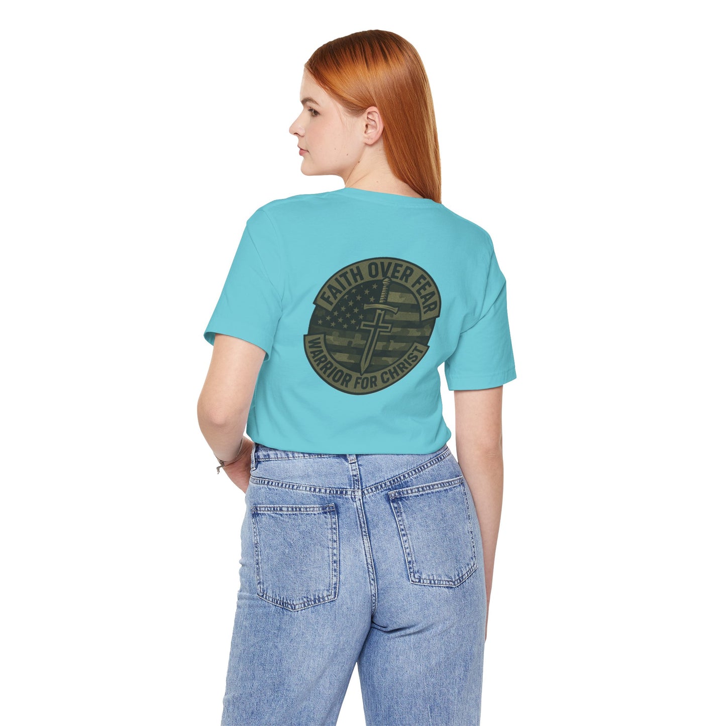 Faith Over Fear "Warrior for Christ" T-Shirt