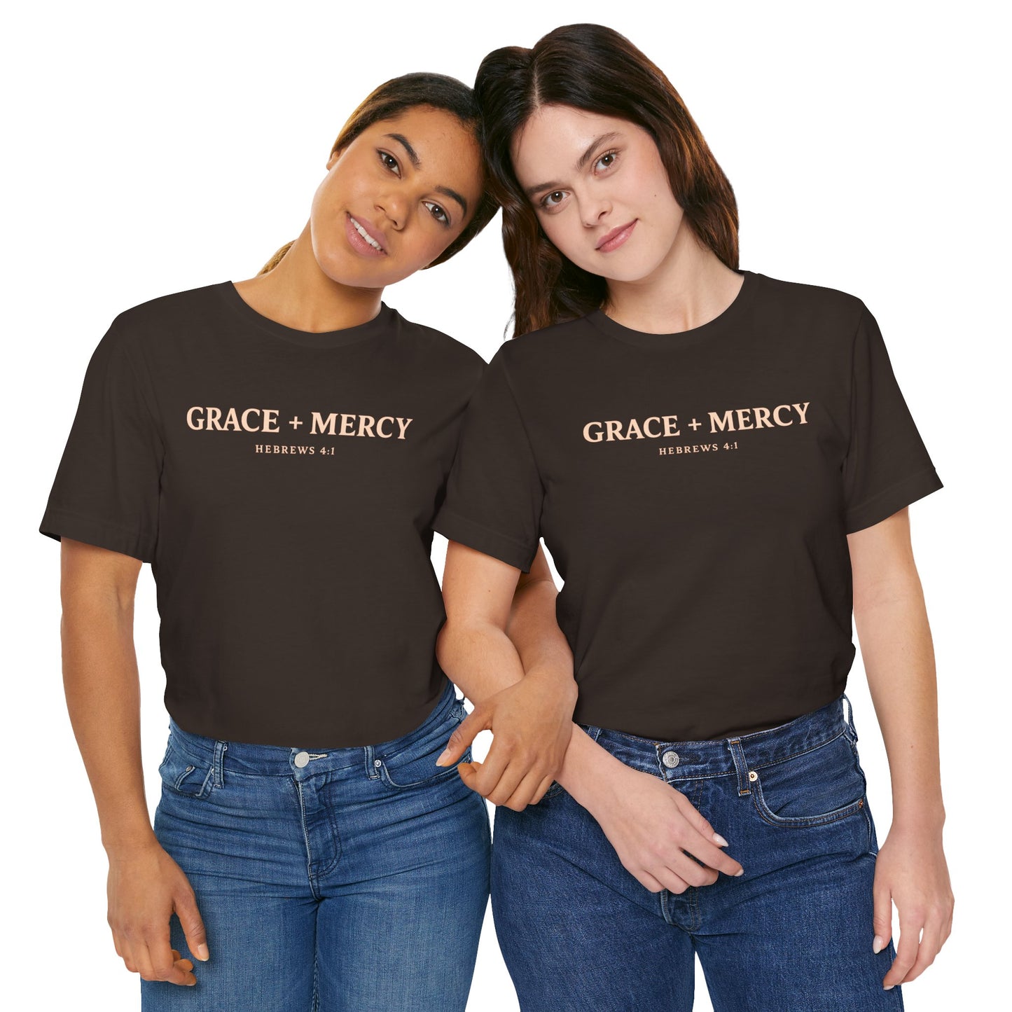 Grace + Mercy Graphic T-Shirt — Faith-Inspired Christian Tee
